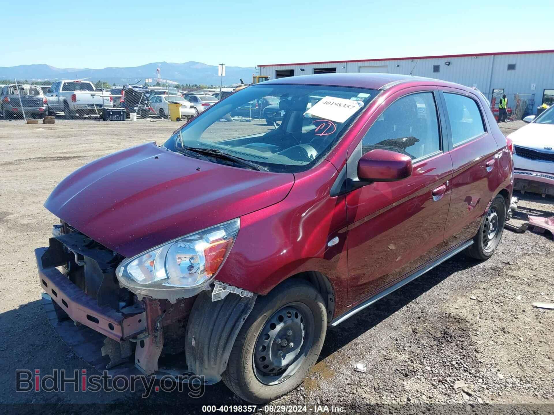 2019 MITSUBISHI MIRAGE - VIN: ML32A3HJ8KH008200 - Фото 2
