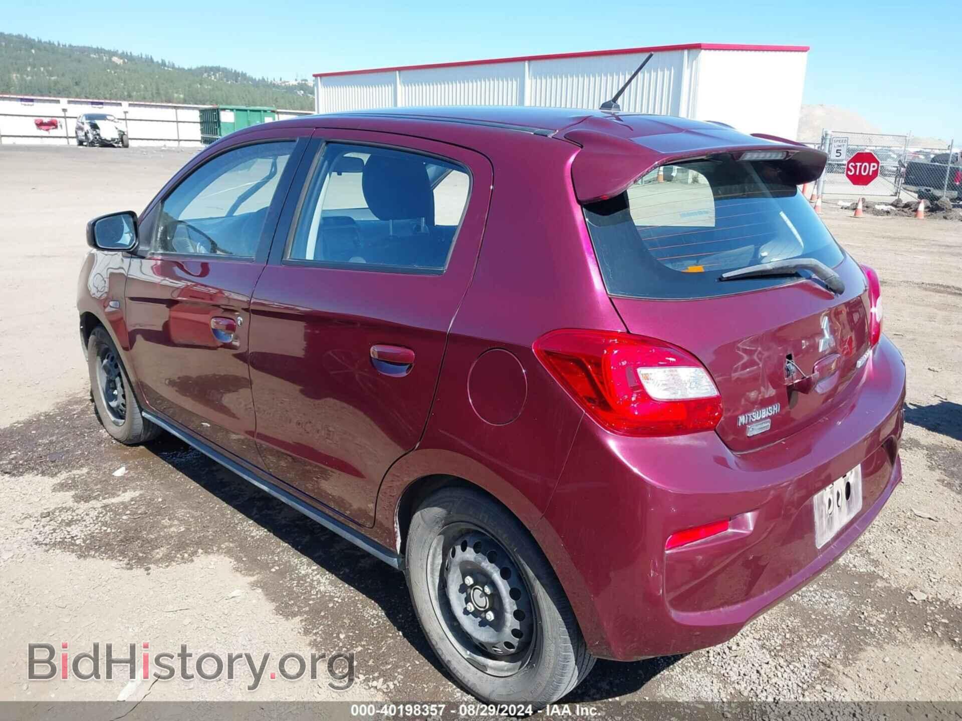 2019 MITSUBISHI MIRAGE - VIN: ML32A3HJ8KH008200 - Фото 3