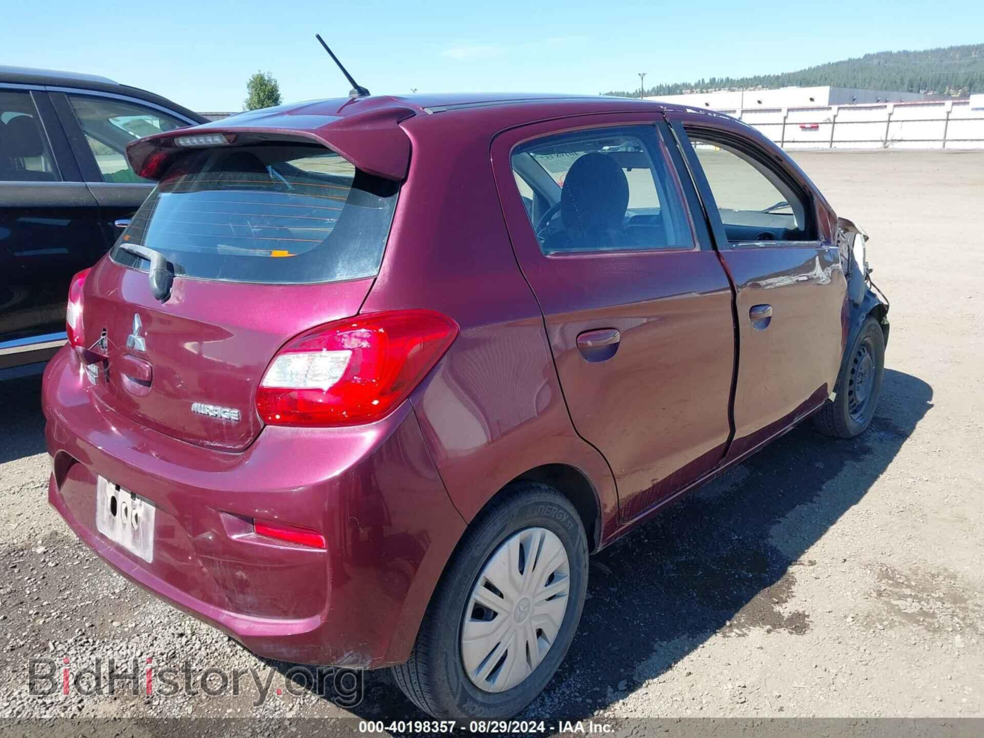 2019 MITSUBISHI MIRAGE - VIN: ML32A3HJ8KH008200 - Фото 4