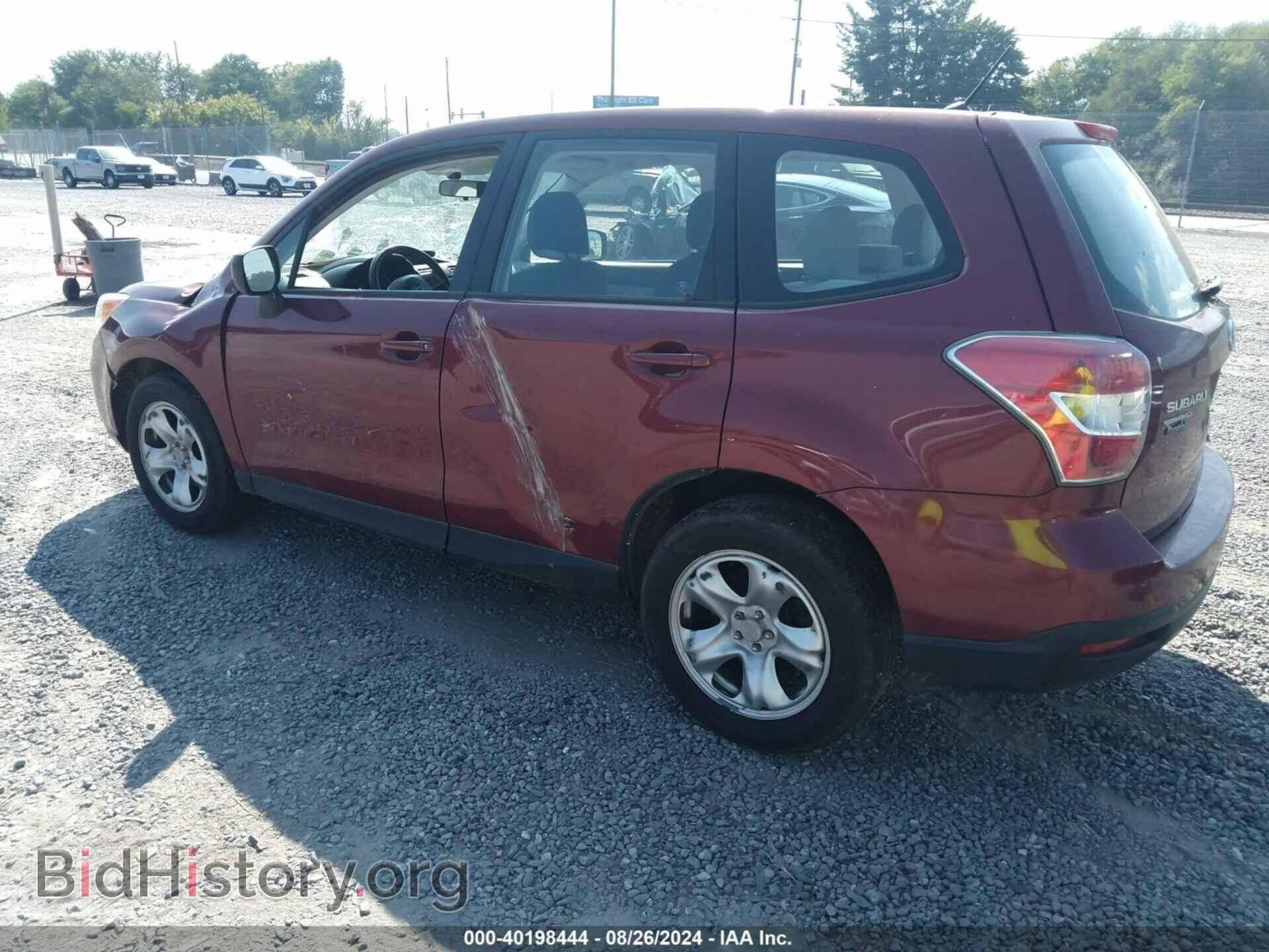 2015 SUBARU FORESTER - VIN: JF2SJAAC6FH829008 - Фото 3