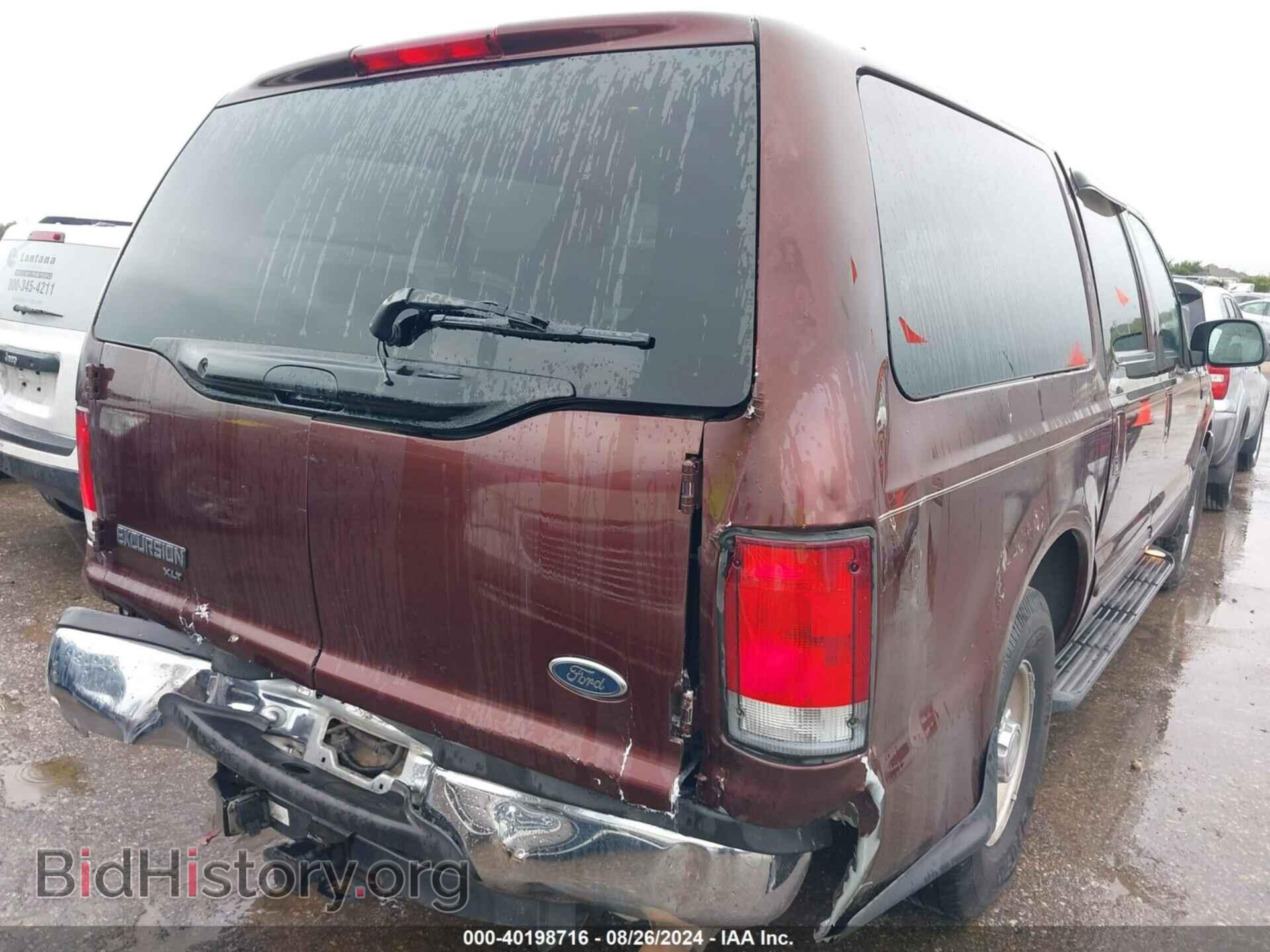2000 FORD EXCURSION - VIN: 1FMNU40L9YED83989 - Photo 4
