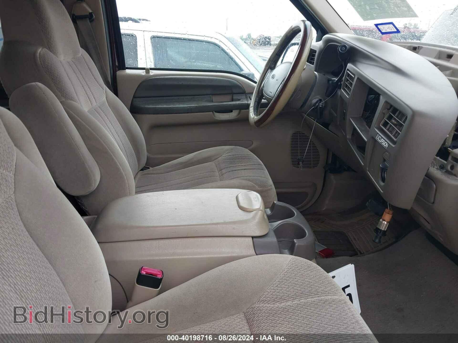 2000 FORD EXCURSION - VIN: 1FMNU40L9YED83989 - Photo 5