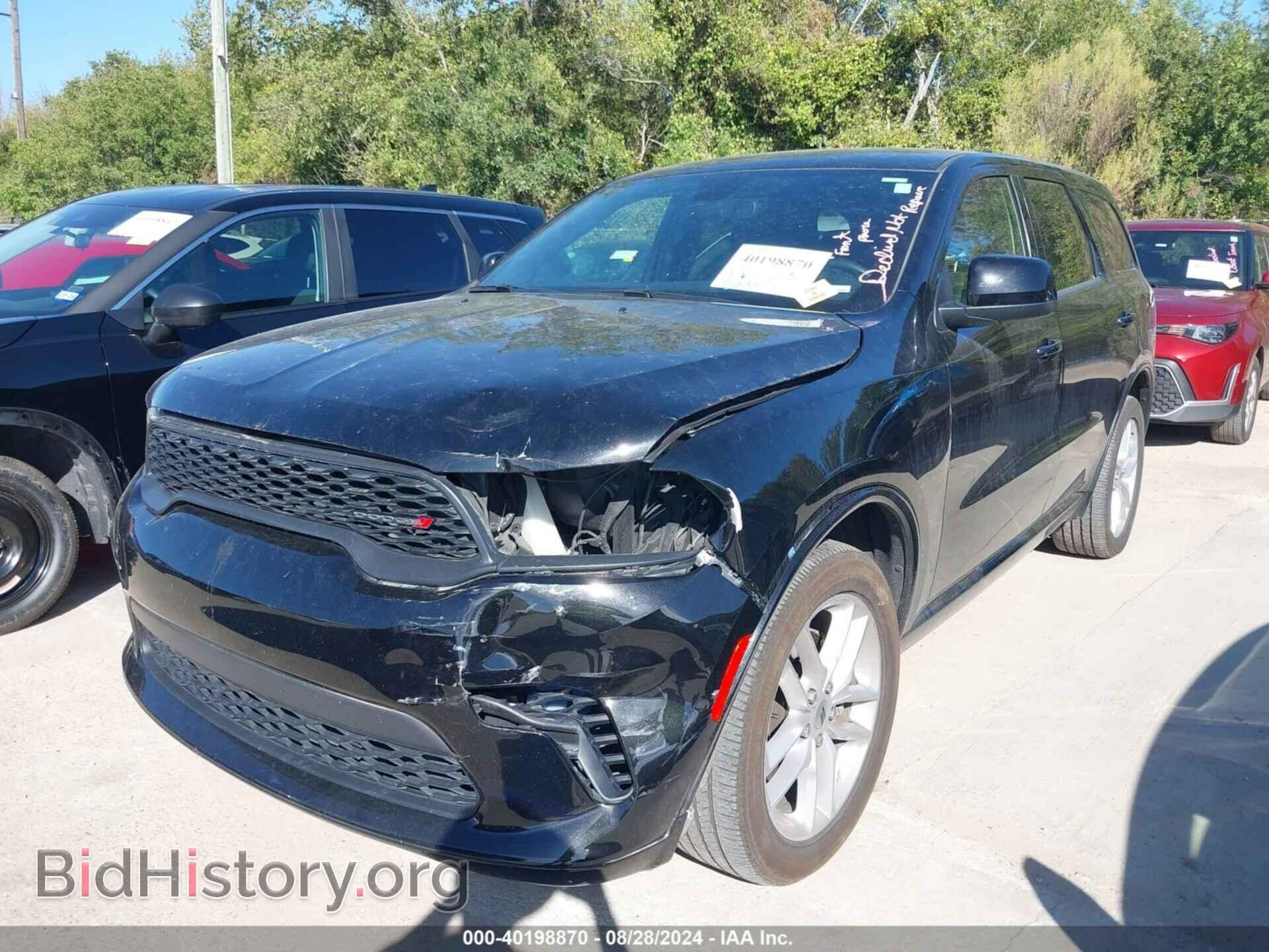2023 DODGE DURANGO - VIN: 1C4RDJDG6PC617579 - Фото 2