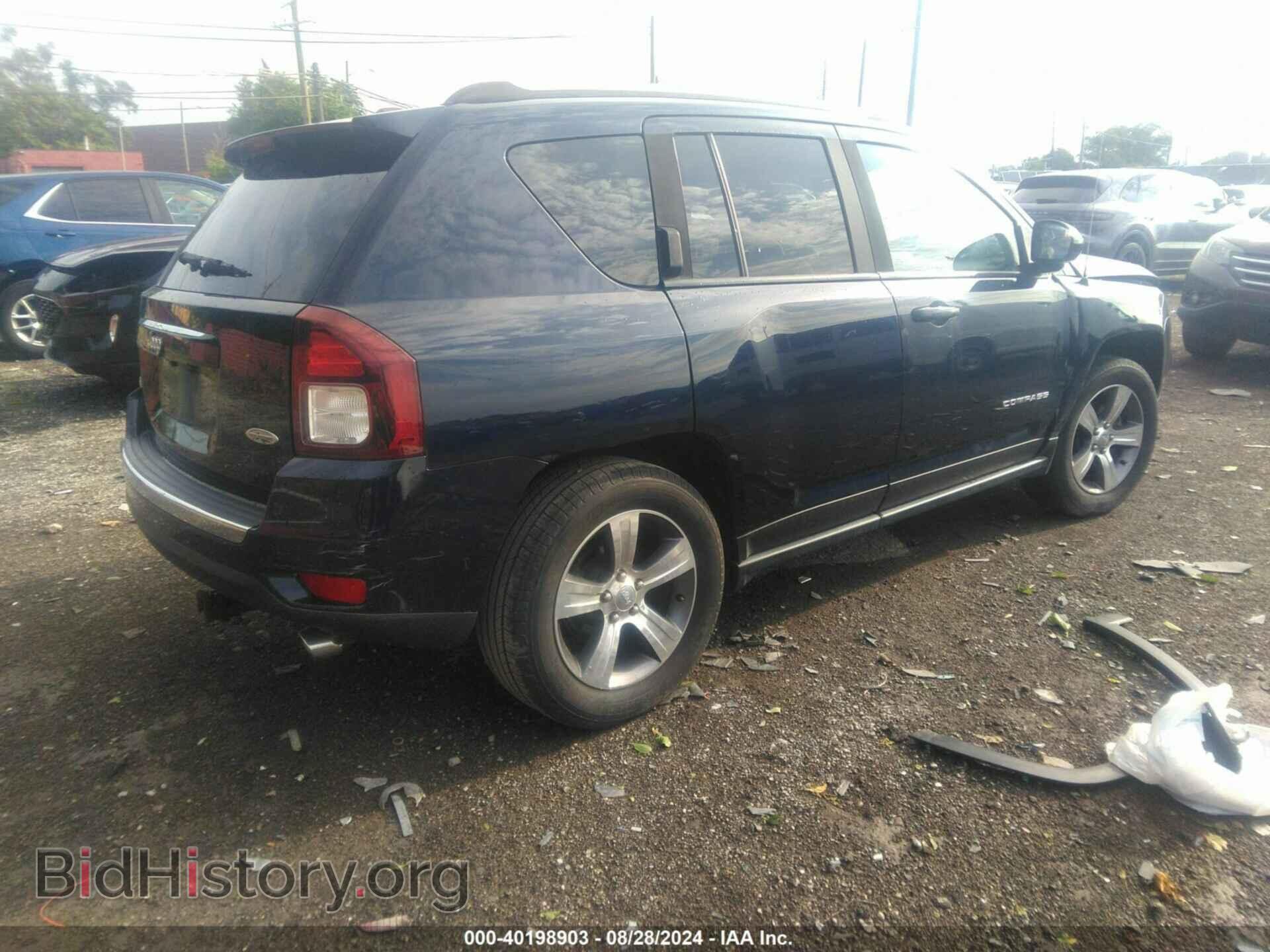2016 JEEP COMPASS - VIN: 1C4NJDEB1GD764785 - Фото 4