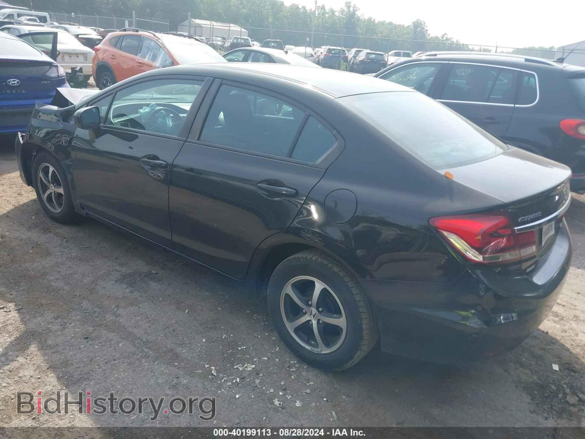 2015 HONDA CIVIC - VIN: 19XFB2F73FE282266 - Фото 3