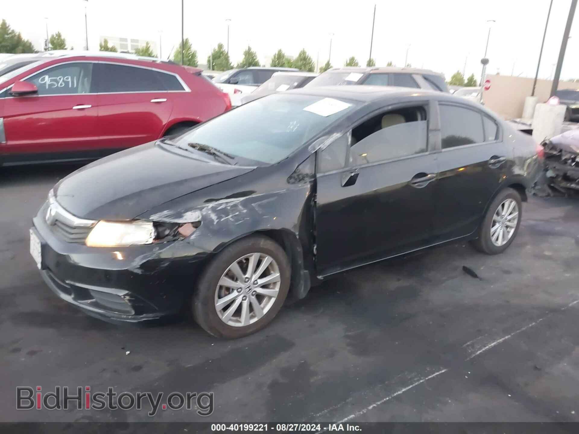 2012 HONDA CIVIC - VIN: JHMFB2F82CS002157 - Фото 2