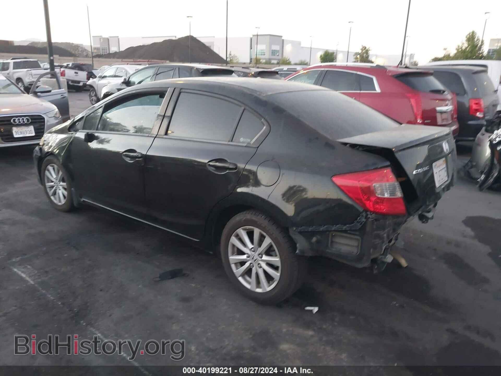2012 HONDA CIVIC - VIN: JHMFB2F82CS002157 - Фото 3