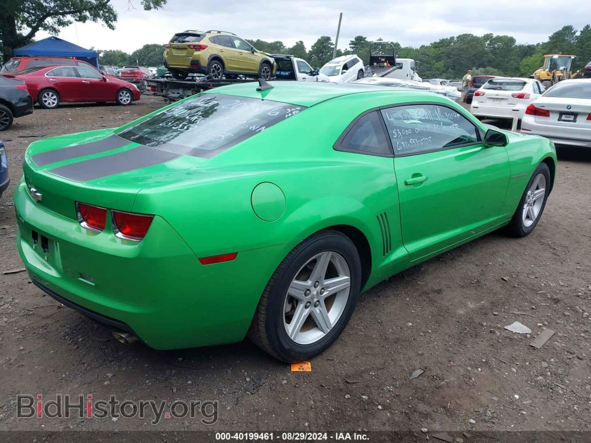 2011 CHEVROLET CAMARO - VIN: 2G1FB1ED8B9175216 - Фото 4