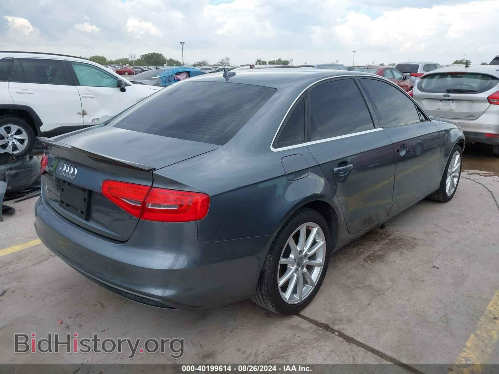 2014 AUDI A4 - VIN: WAUEFBFL4EN003511 - Фото 4