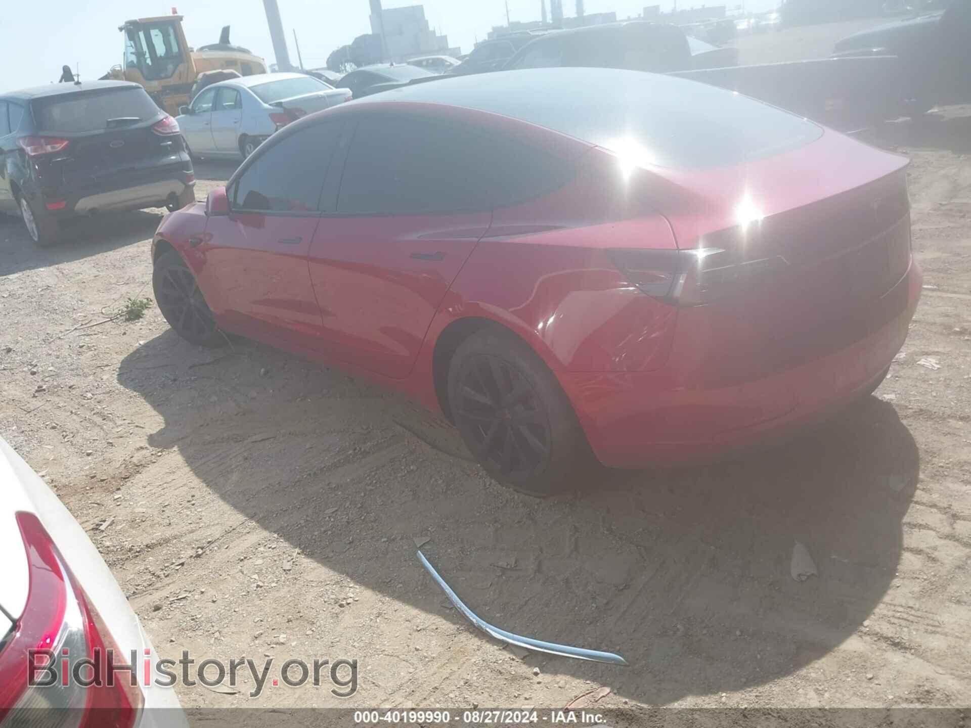 2022 TESLA MODEL 3 - VIN: 5YJ3E1EA4NF185264 - Фото 3