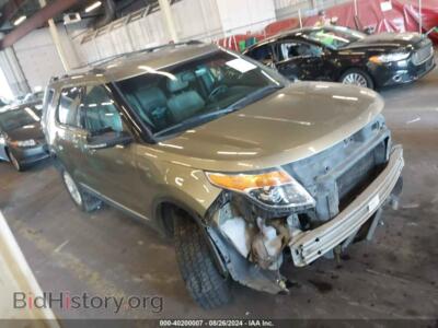 2013 Ford EXPLORER XLT, tan — VIN 1FM5K8D81DGB34054, IAAI