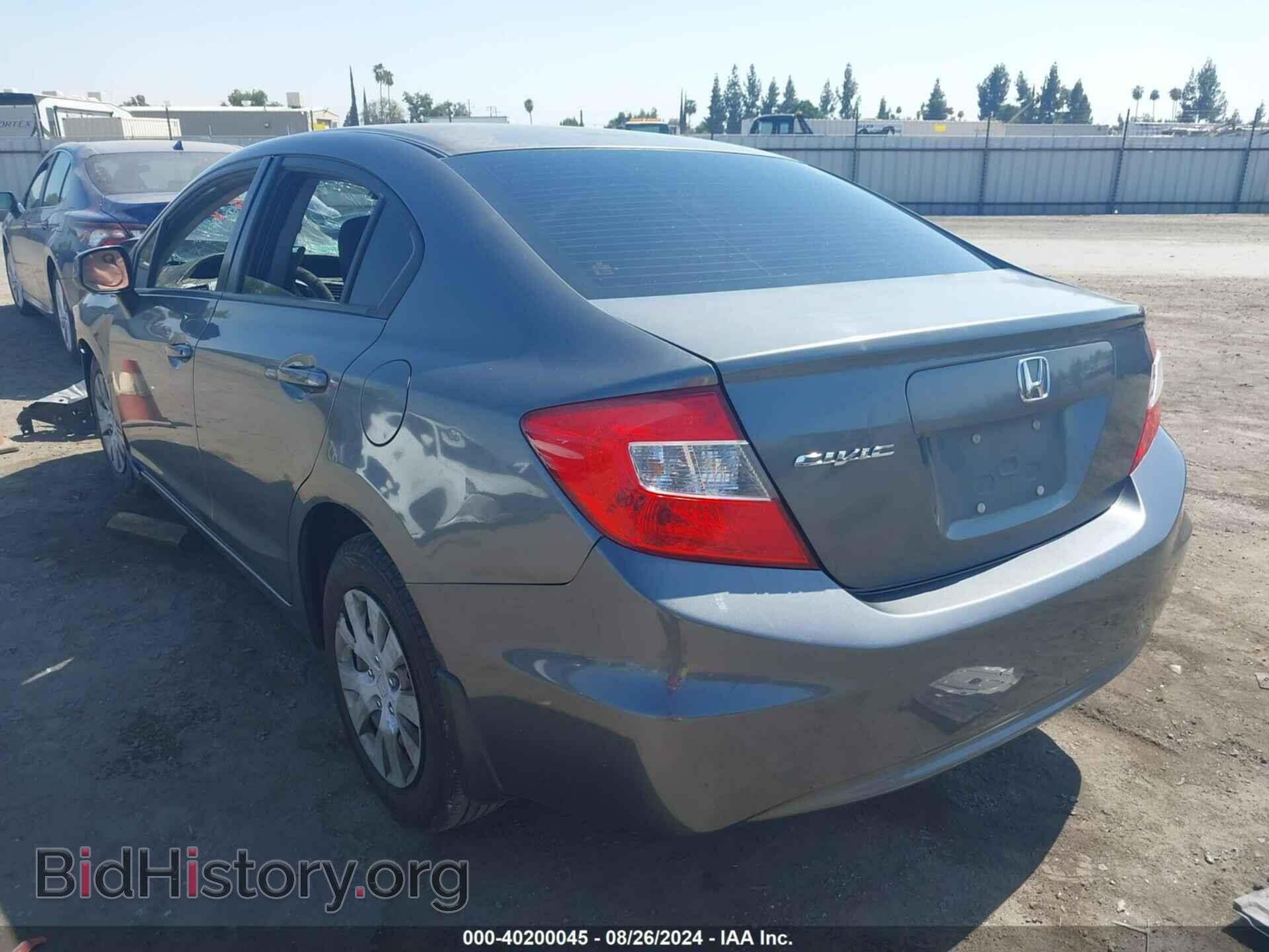 2012 HONDA CIVIC - VIN: JHMFB2F50CS005340 - Фото 3