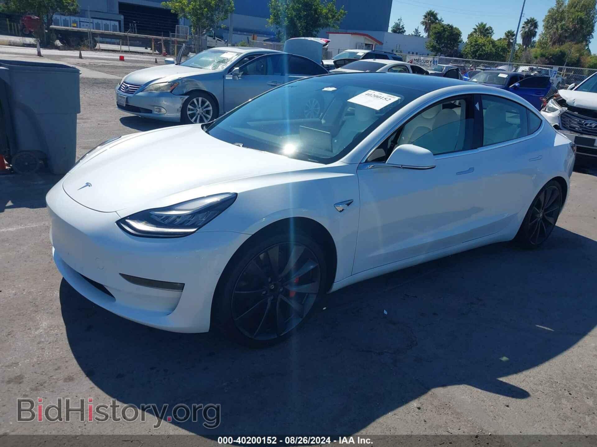 2020 TESLA MODEL 3 - VIN: 5YJ3E1EC0LF796519 - Фото 2