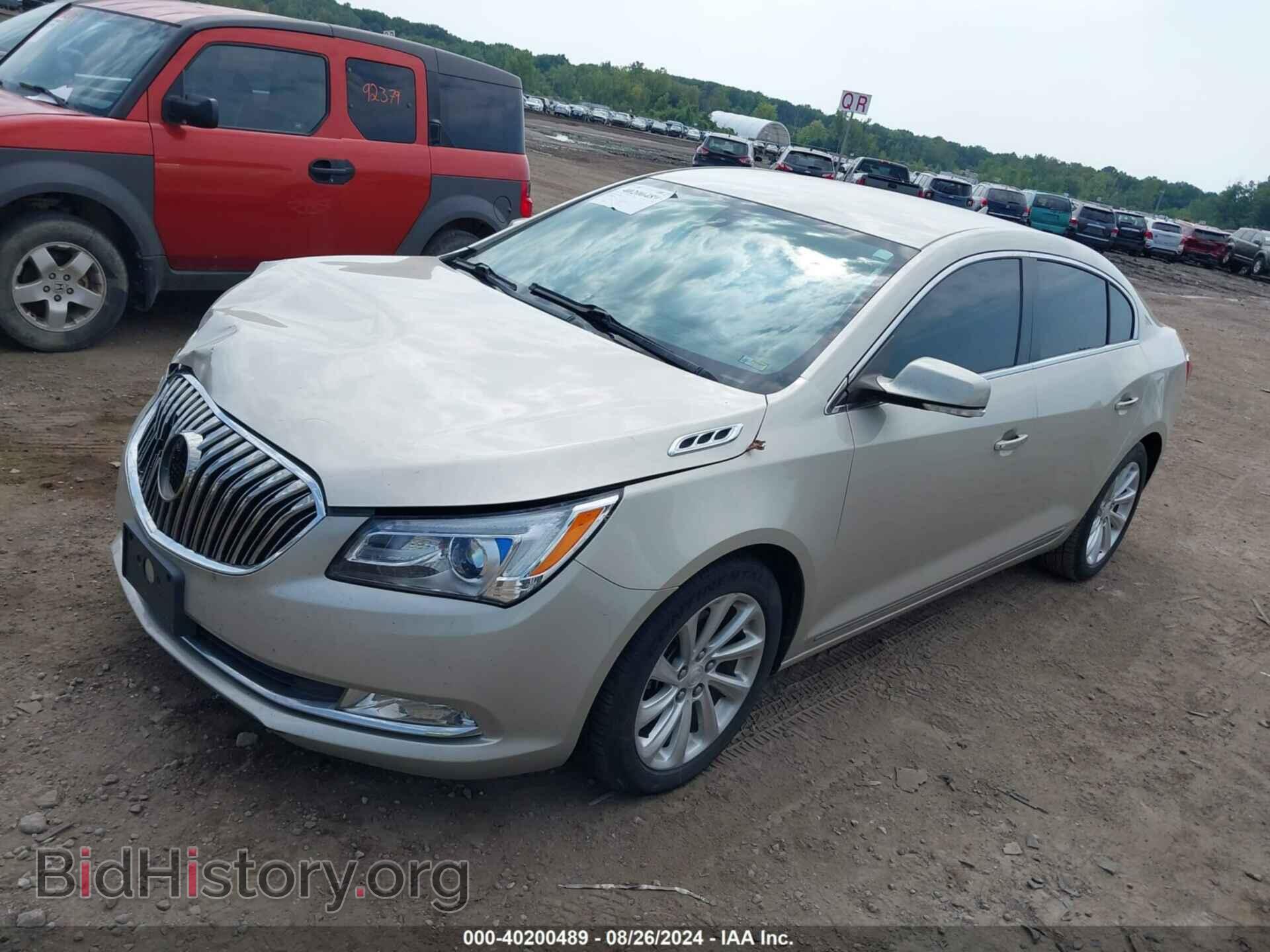 2014 BUICK LACROSSE - VIN: 1G4GB5G3XEF101942 - Фото 2
