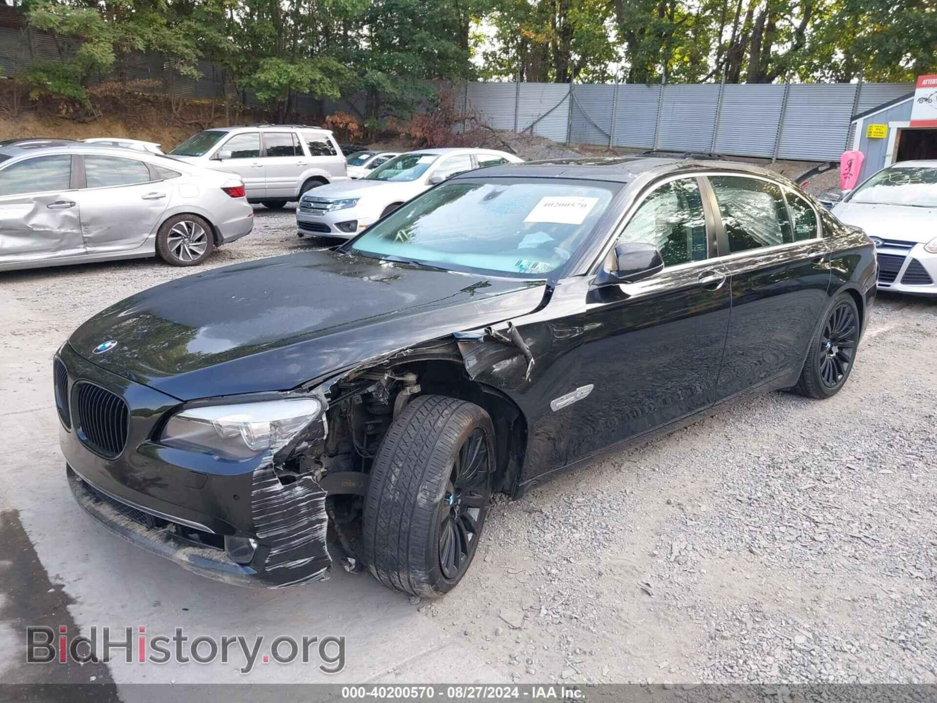 2012 BMW 750LI - VIN: WBAKC8C52CC435446 - Фото 2