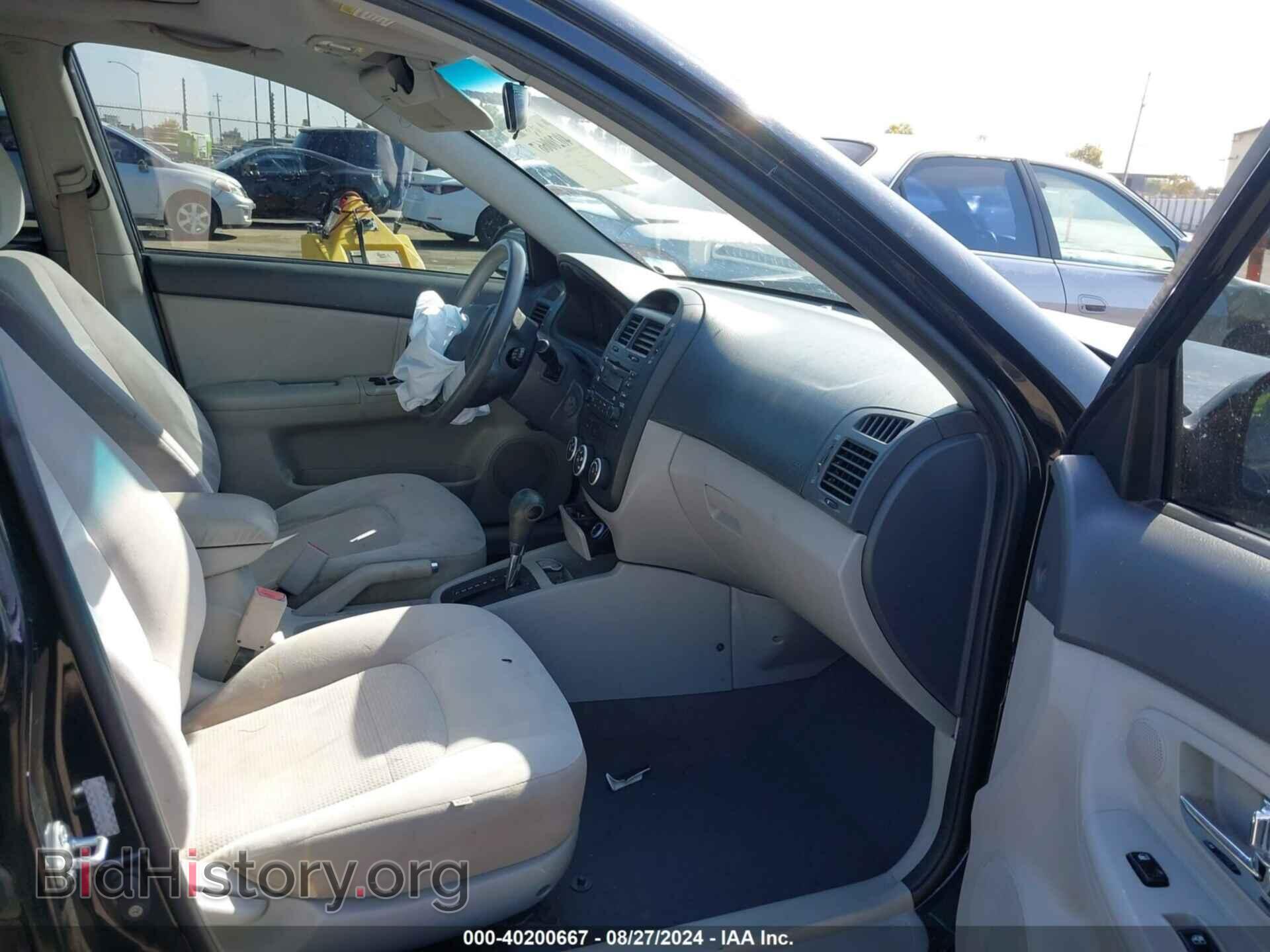2009 KIA SPECTRA - VIN: KNAFE222595596502 - Фото 5