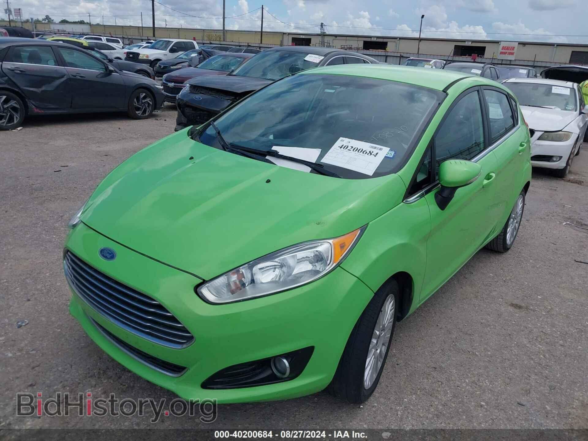 2014 FORD FIESTA - VIN: 3FADP4FJ6EM176887 - Фото 2