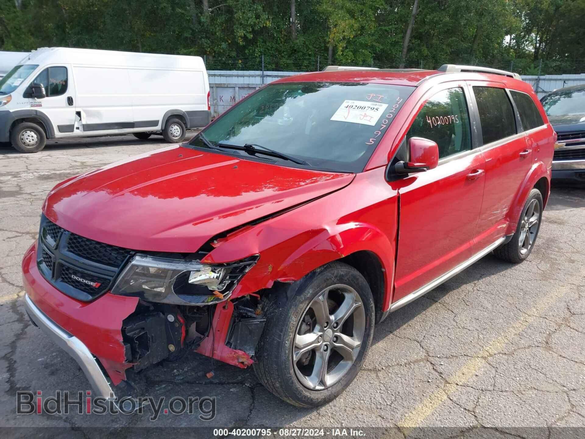 2015 DODGE JOURNEY - VIN: 3C4PDDGG8FT607448 - Фото 2