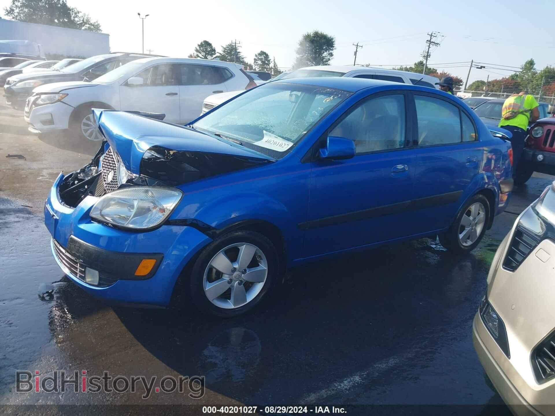 2008 KIA RIO - VIN: KNADE123686397493 - Фото 2