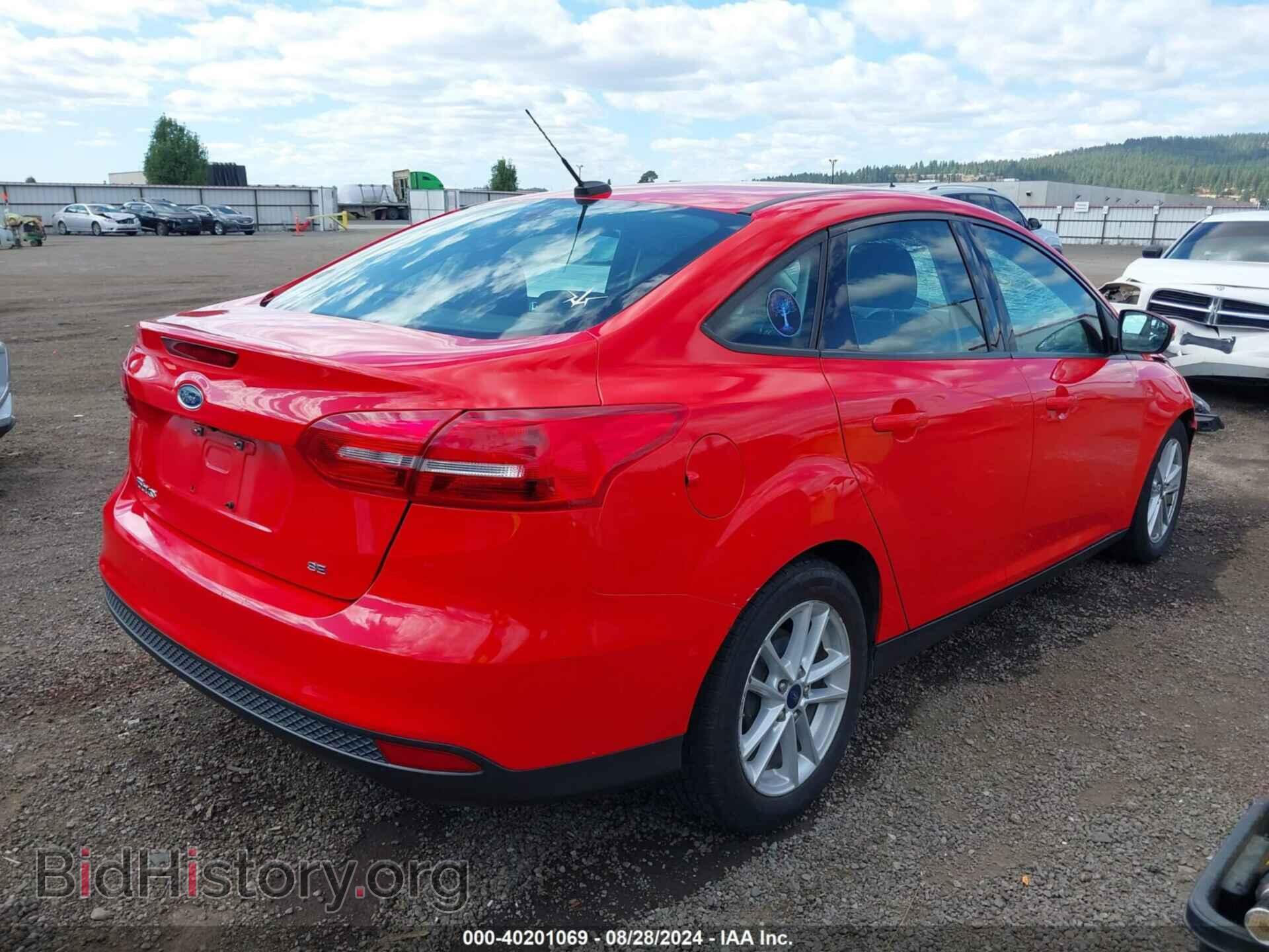 2017 FORD FOCUS - VIN: 1FADP3F29HL280735 - Фото 4