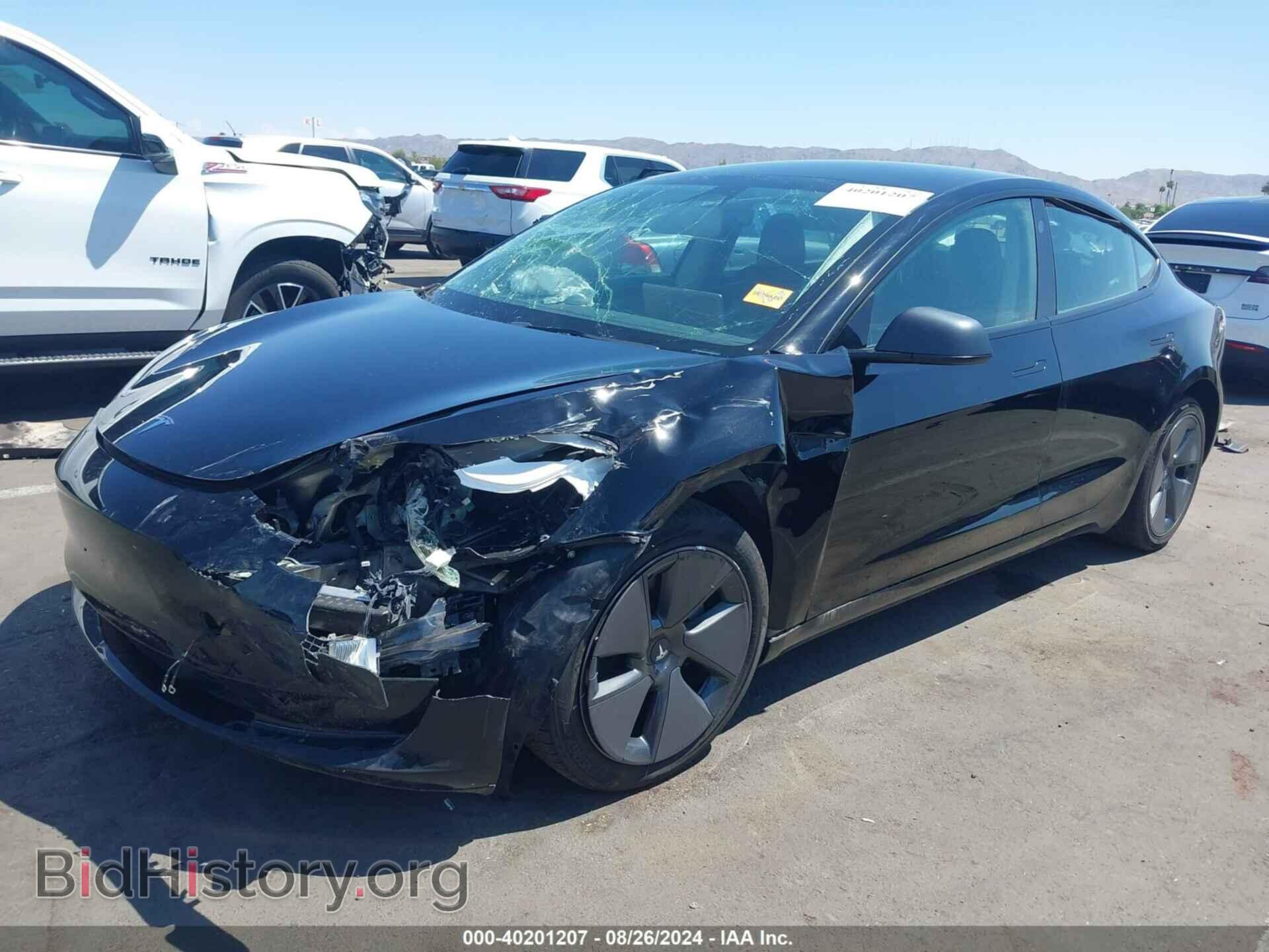 2023 TESLA MODEL 3 - VIN: 5YJ3E1EA7PF455445 - Фото 2