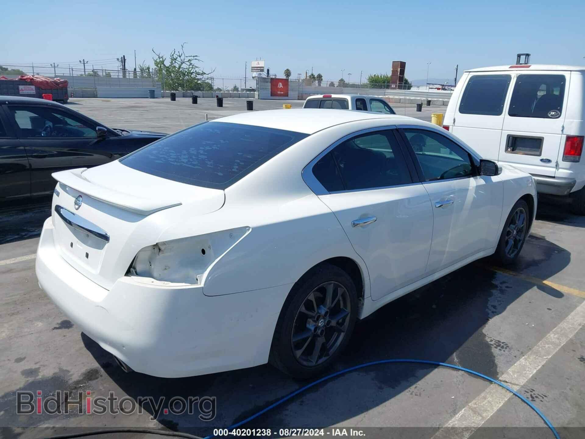 2014 NISSAN MAXIMA - VIN: 1N4AA5AP2EC440663 - Фото 4