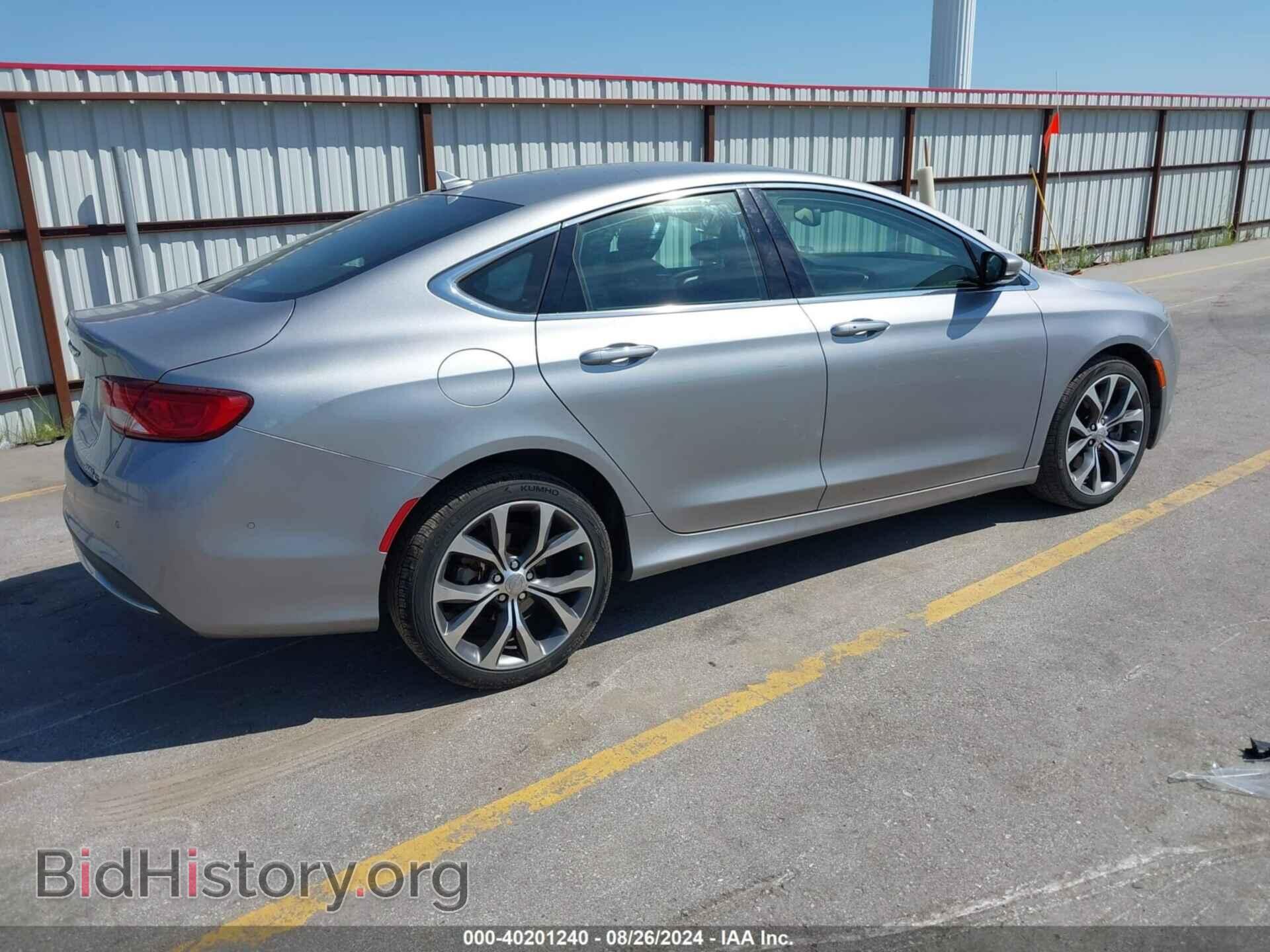 2015 CHRYSLER 200 - VIN: 1C3CCCCB4FN593042 - Фото 4