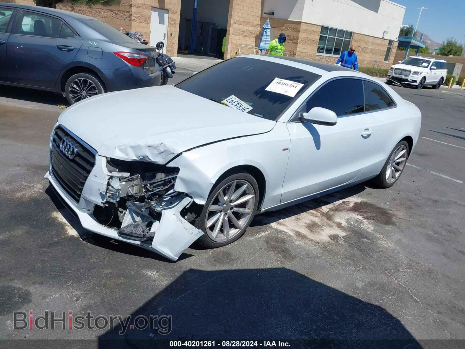2017 AUDI A5 - VIN: WAUD2AFR5HA000795 - Фото 2