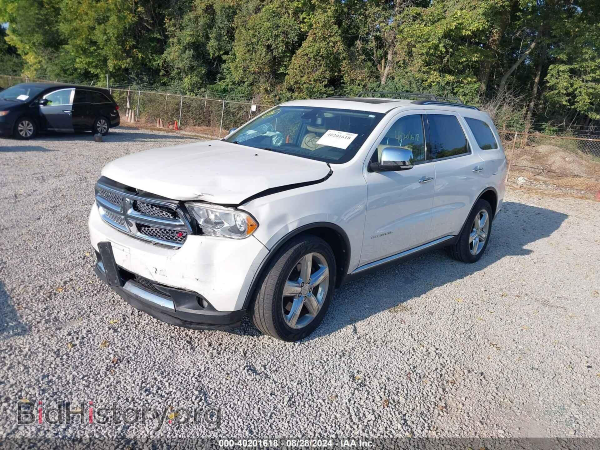 2012 DODGE DURANGO - VIN: 1C4RDJEGXCC322462 - Фото 2