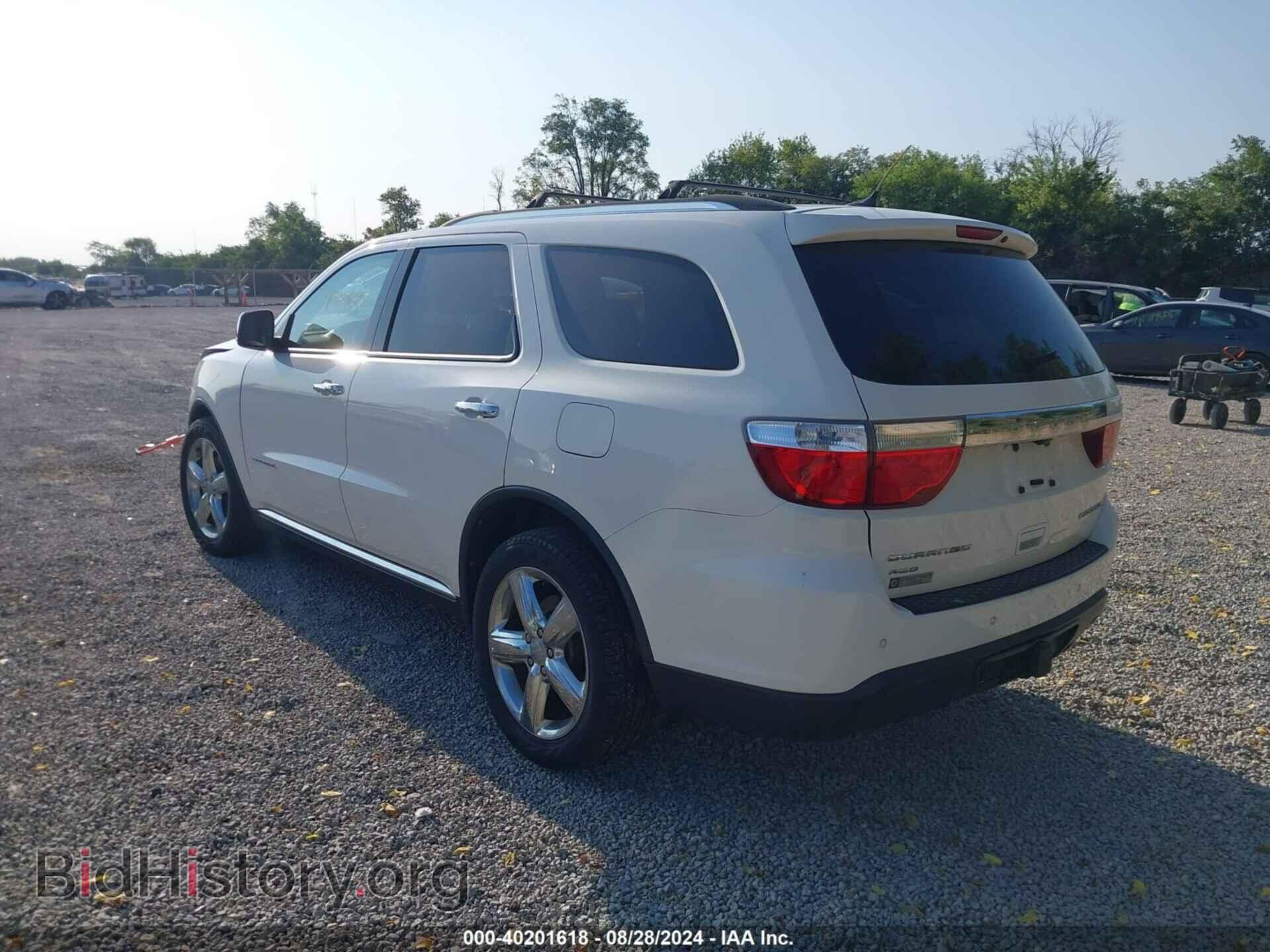 2012 DODGE DURANGO - VIN: 1C4RDJEGXCC322462 - Фото 3