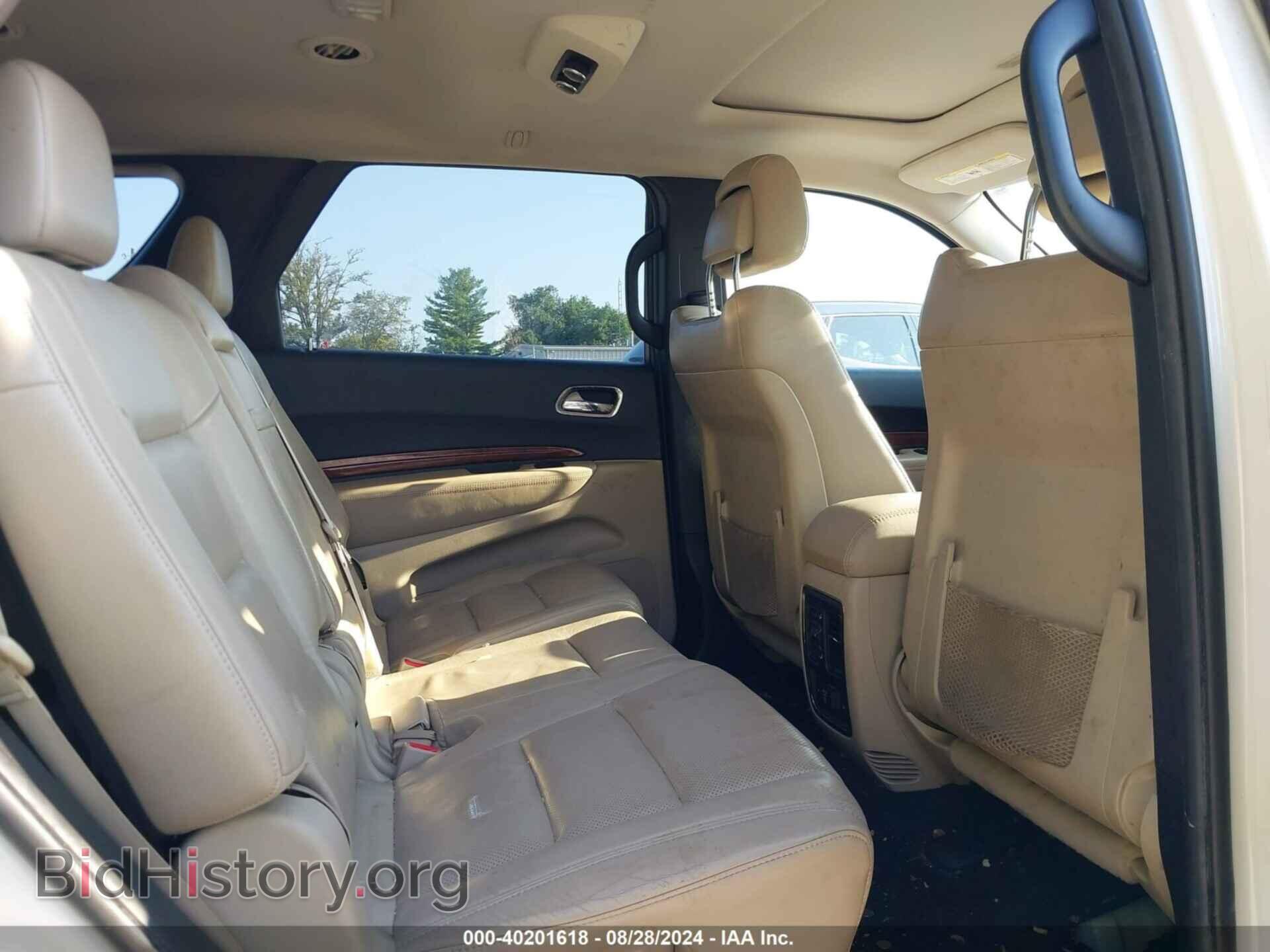 2012 DODGE DURANGO - VIN: 1C4RDJEGXCC322462 - Фото 8