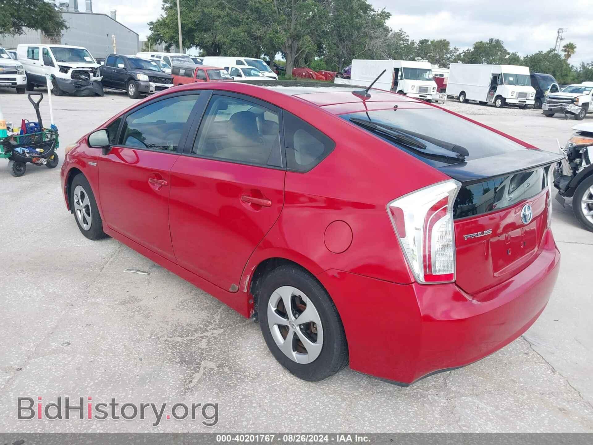 2012 TOYOTA PRIUS - VIN: JTDKN3DU0C5391280 - Фото 3