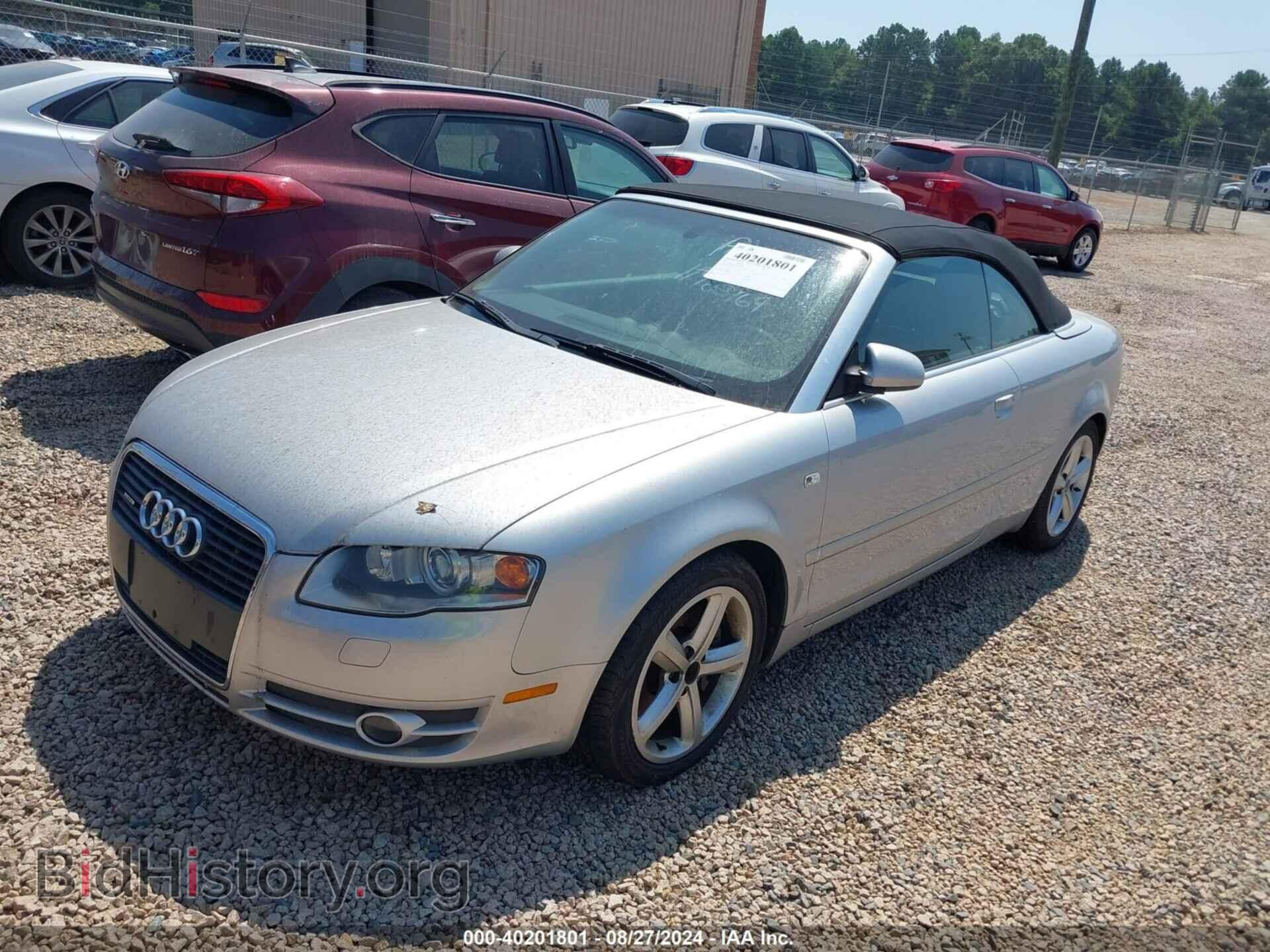 2007 AUDI A4 - VIN: WAUDH48H77K024917 - Фото 2