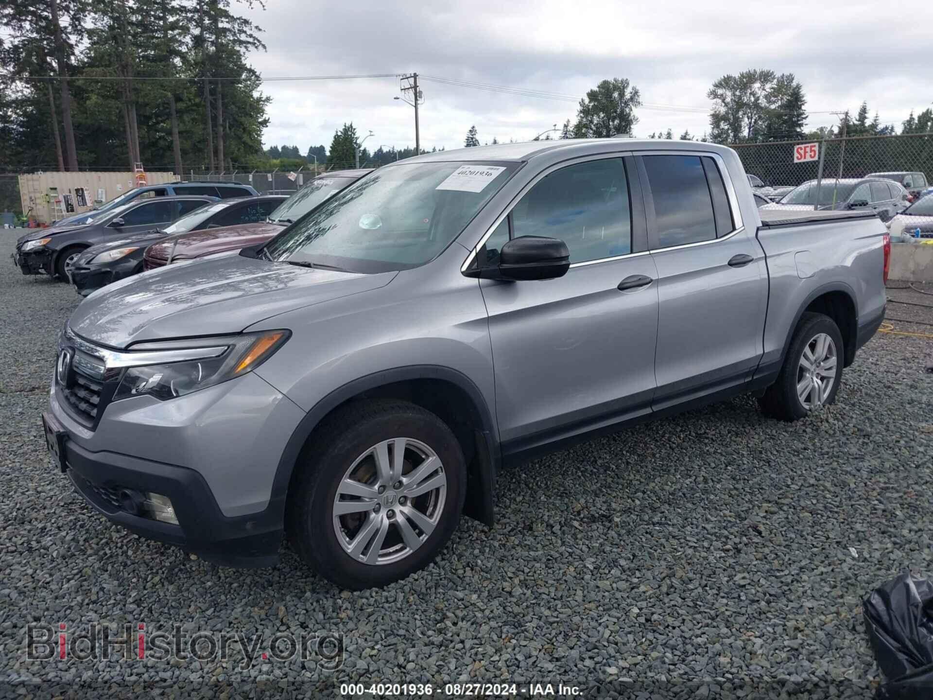 2017 HONDA RIDGELINE - VIN: 5FPYK3F29HB020081 - Фото 2