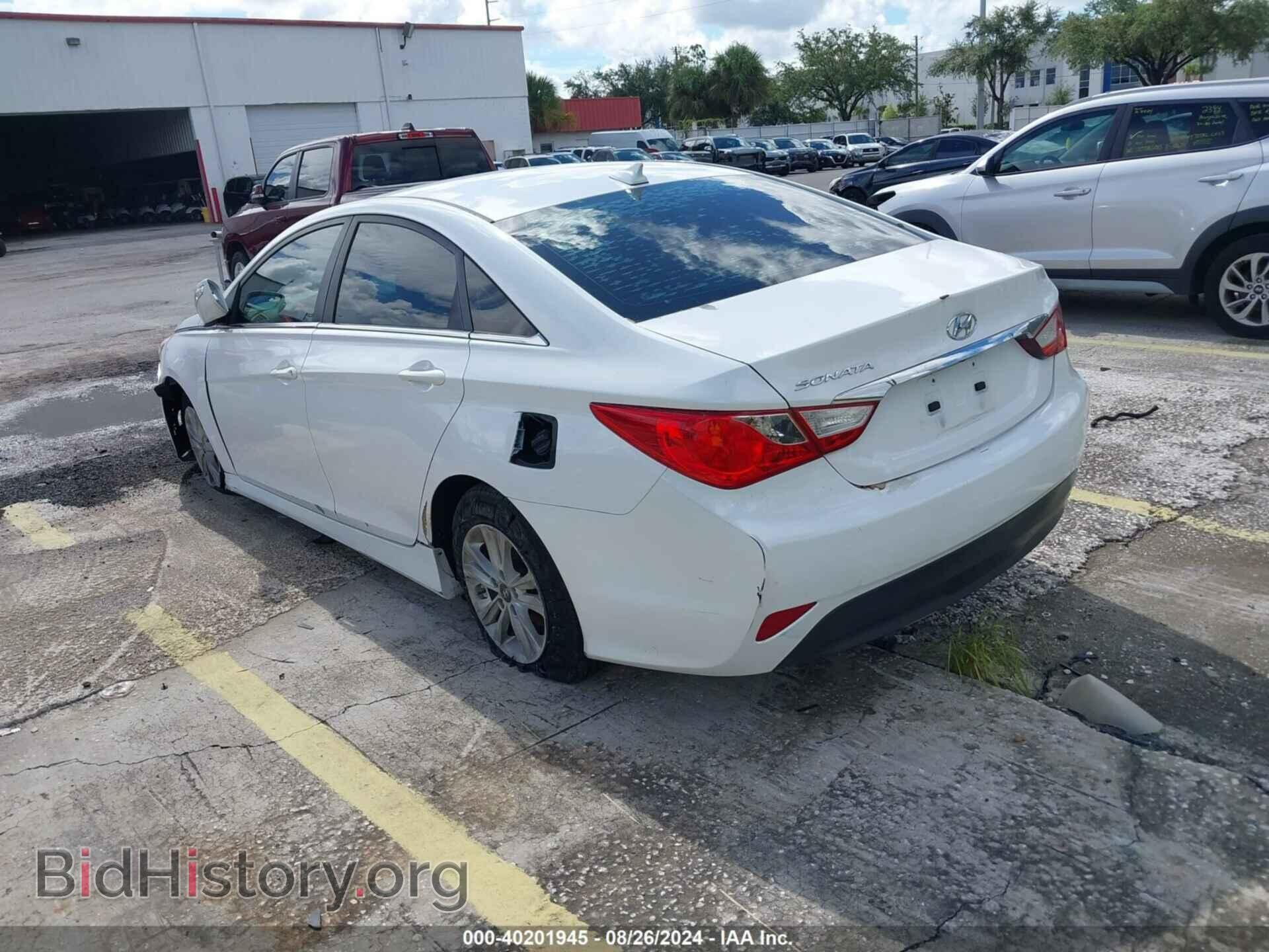 2014 HYUNDAI SONATA - VIN: 5NPEB4AC4EH940683 - Фото 3