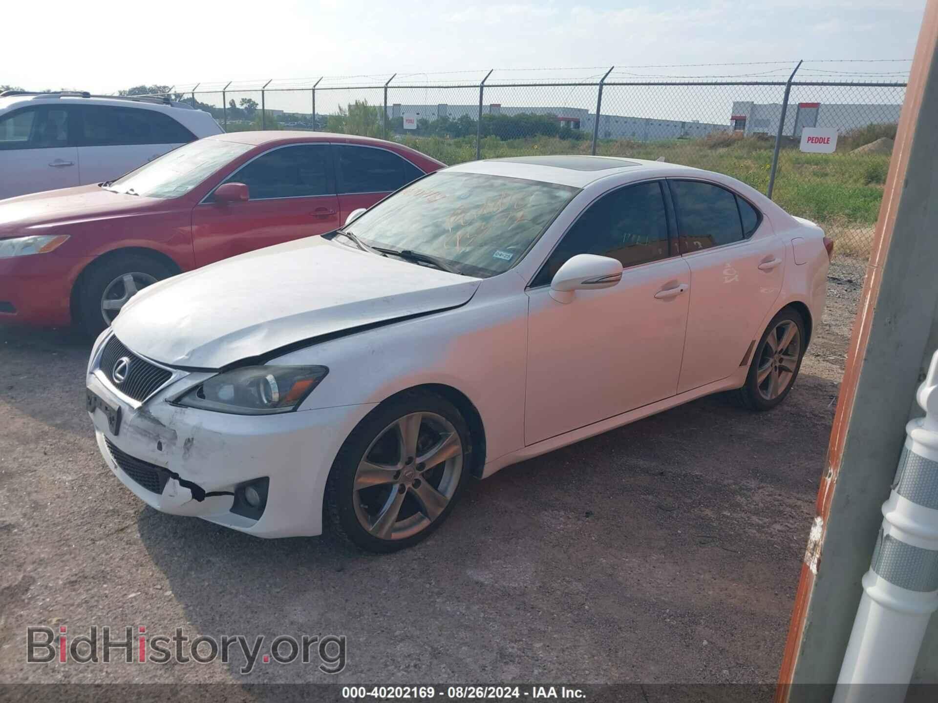 2012 LEXUS IS 250 - VIN: JTHBF5C21C5173372 - Фото 2