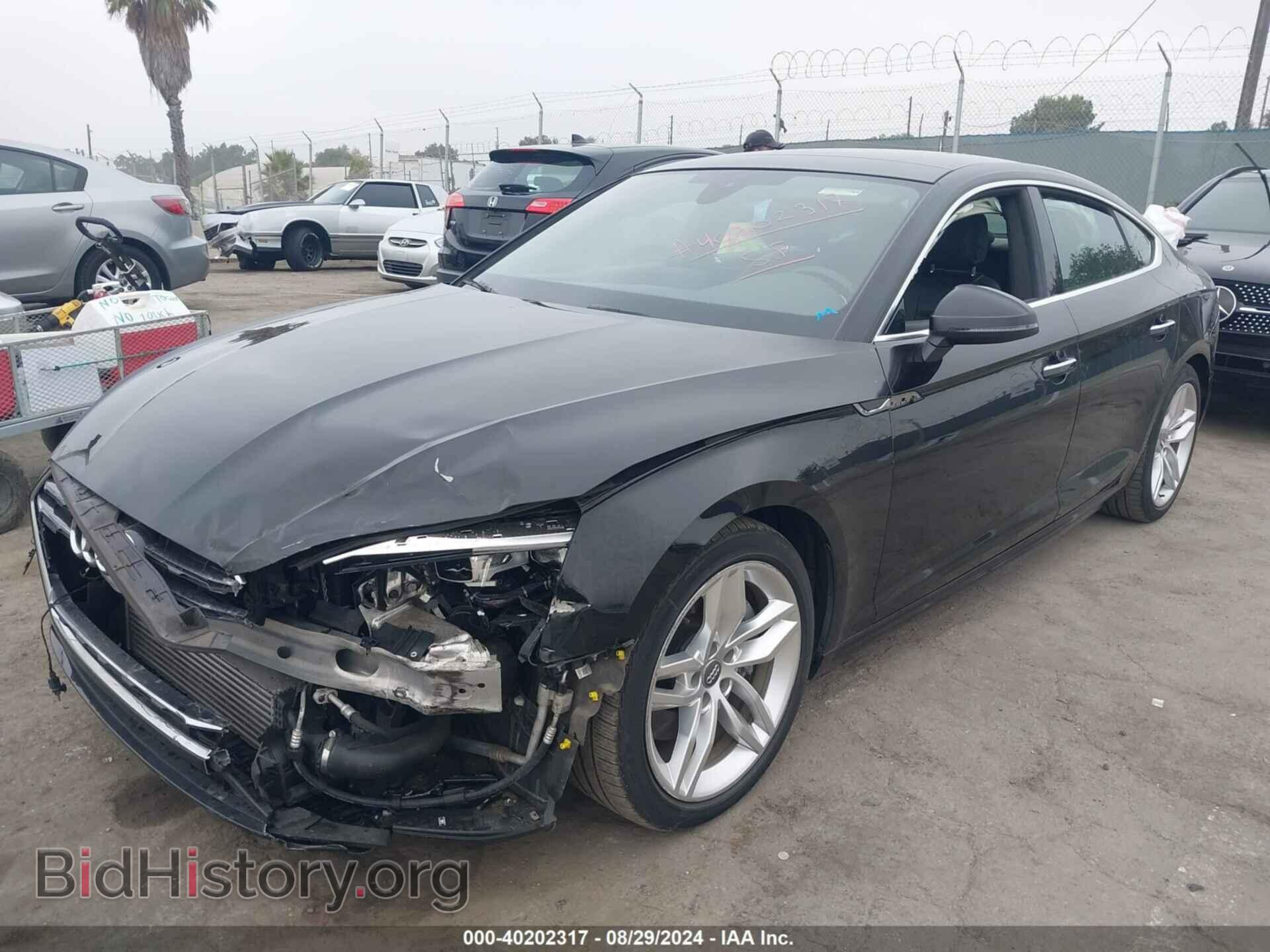2019 AUDI A5 - VIN: WAUANCF59KA008201 - Фото 2