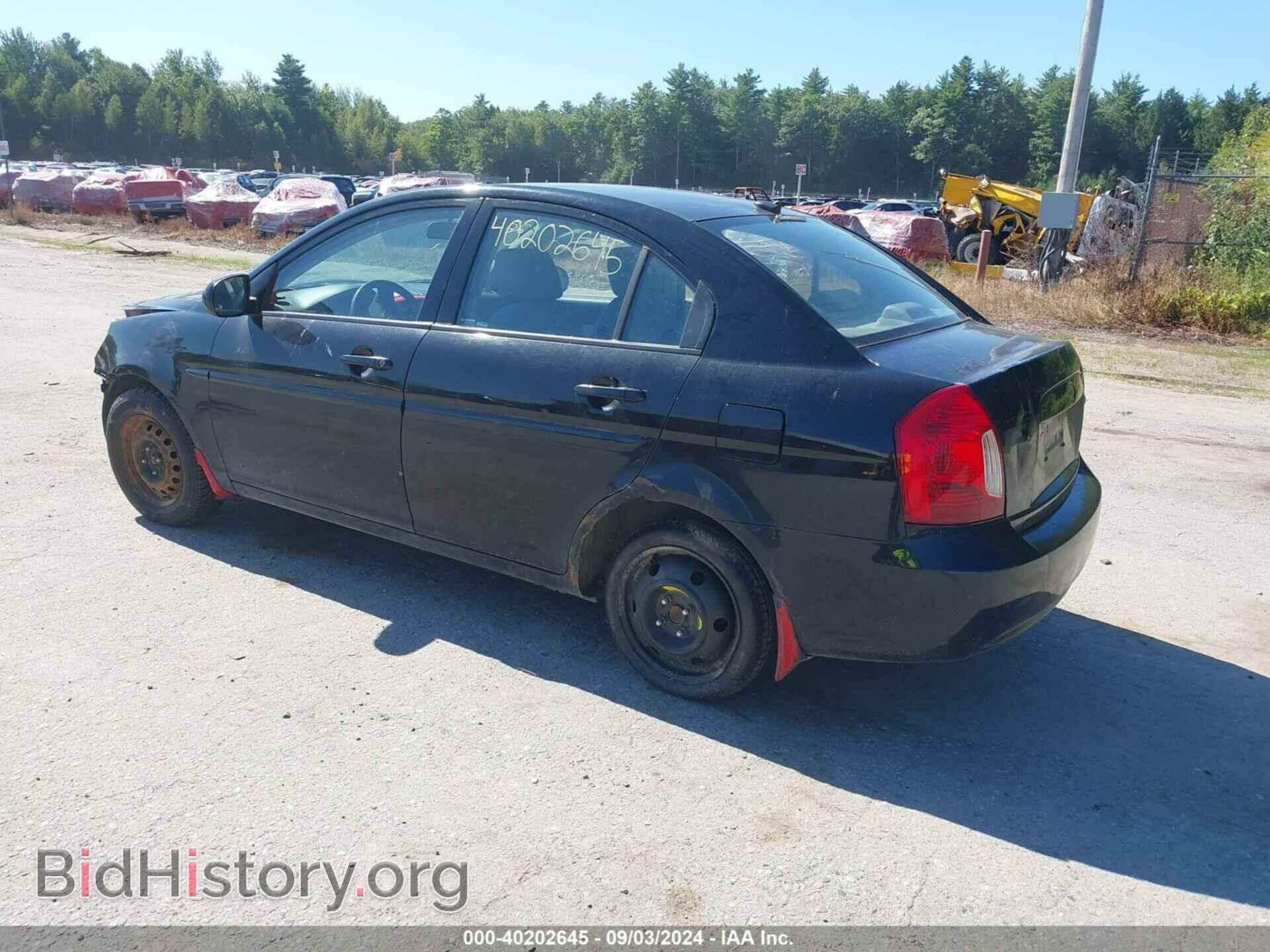 2011 HYUNDAI ACCENT - VIN: KMHCN4AC5BU619554 - Фото 3