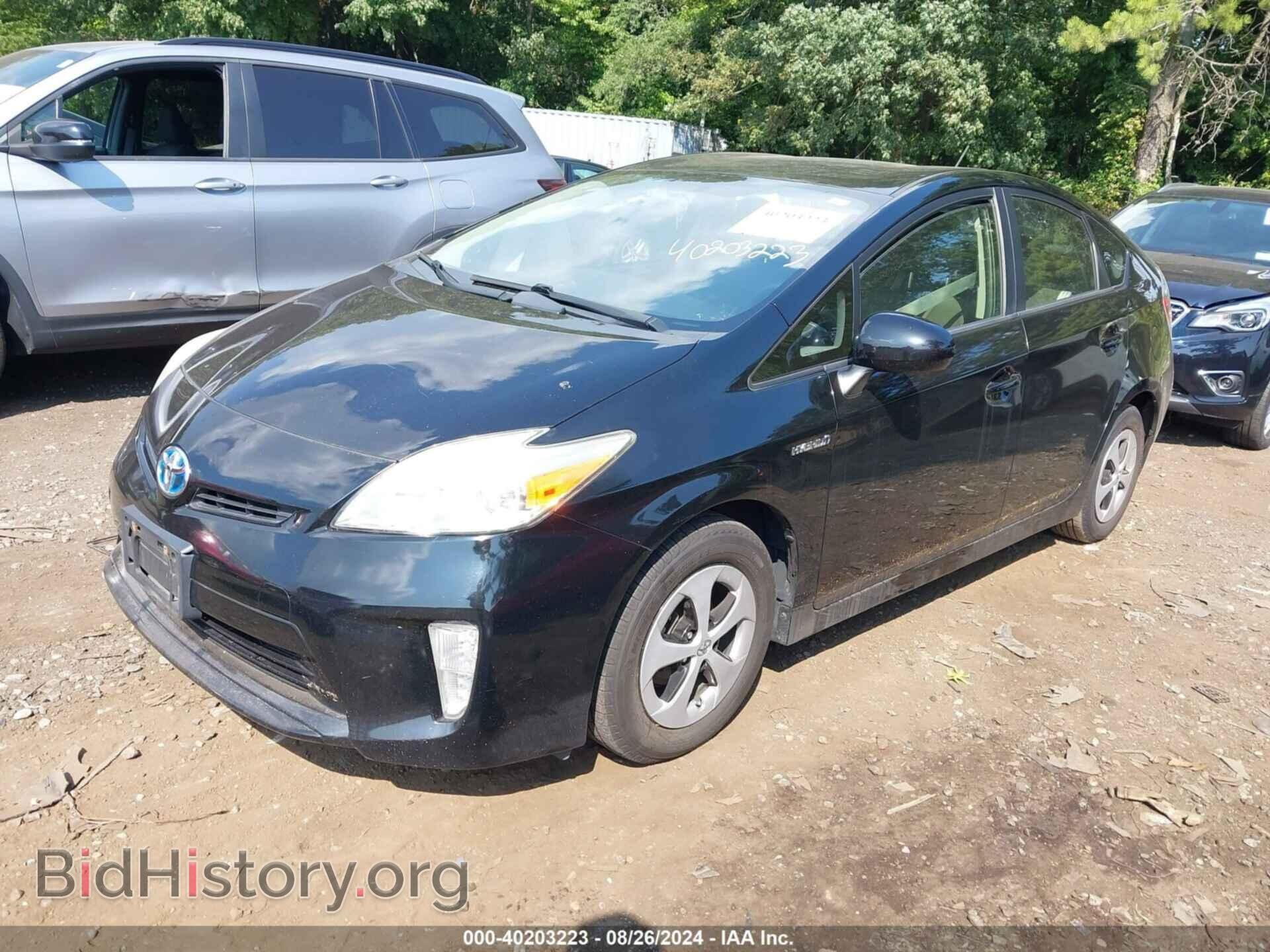 2014 TOYOTA PRIUS - VIN: JTDKN3DU1E0361382 - Фото 2
