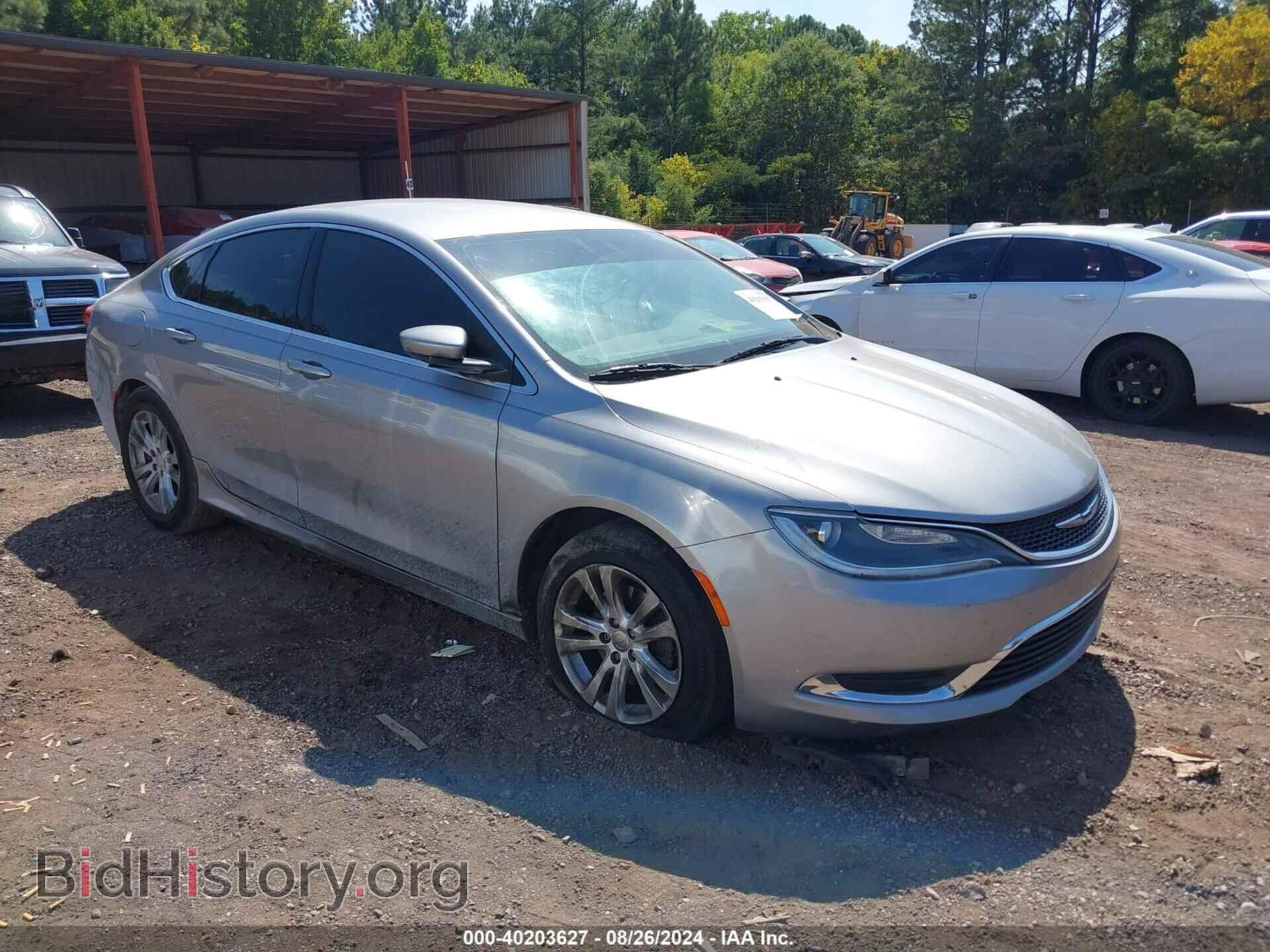 Фотография 1C3CCCAB4GN127356 - CHRYSLER 200 2016