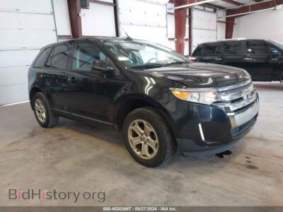 2014 Ford EDGE SEL, black — VIN 2FMDK3JC8EBB23942, IAAI