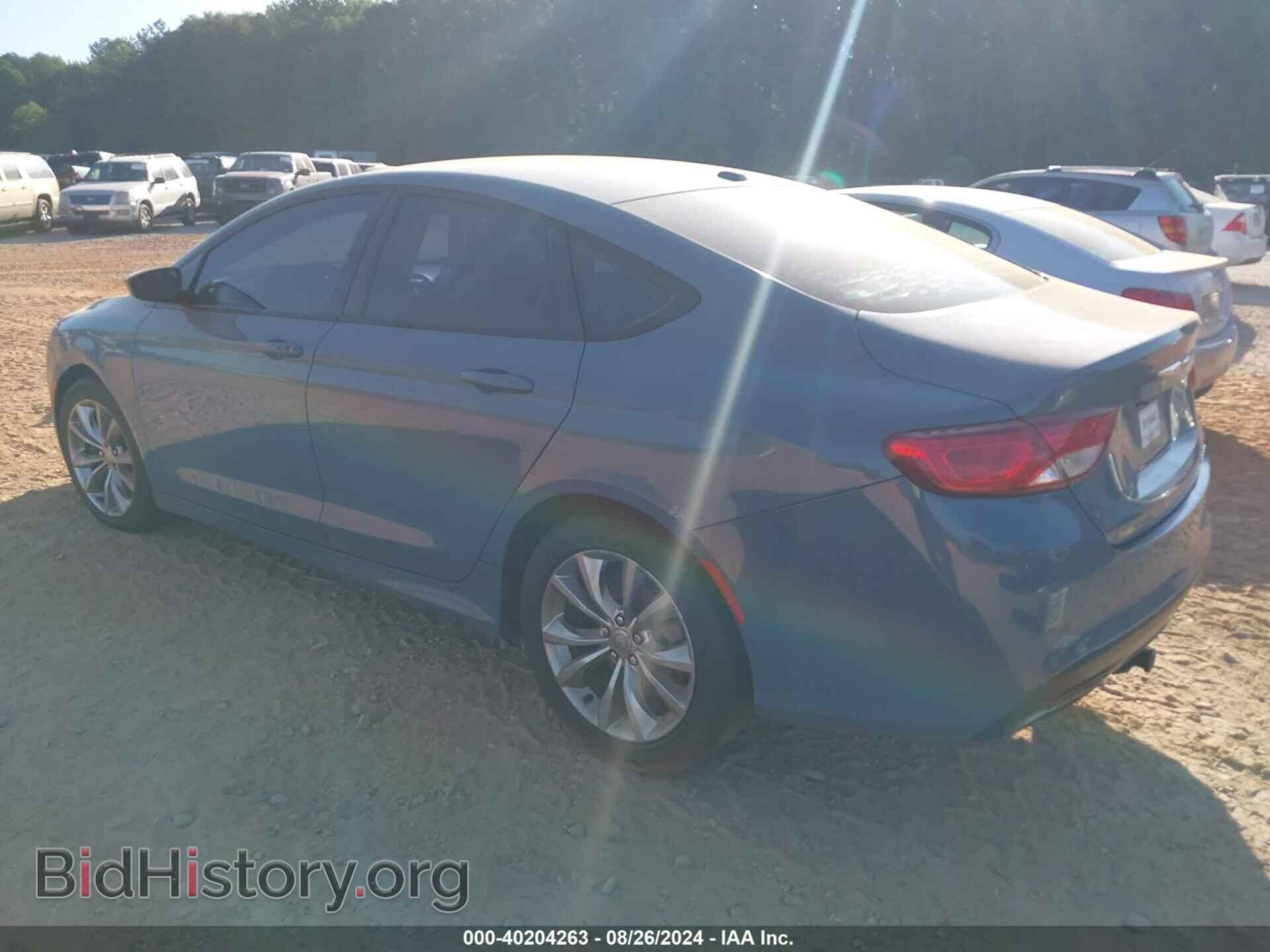 2015 CHRYSLER 200 - VIN: 1C3CCCBB6FN704739 - Фото 3