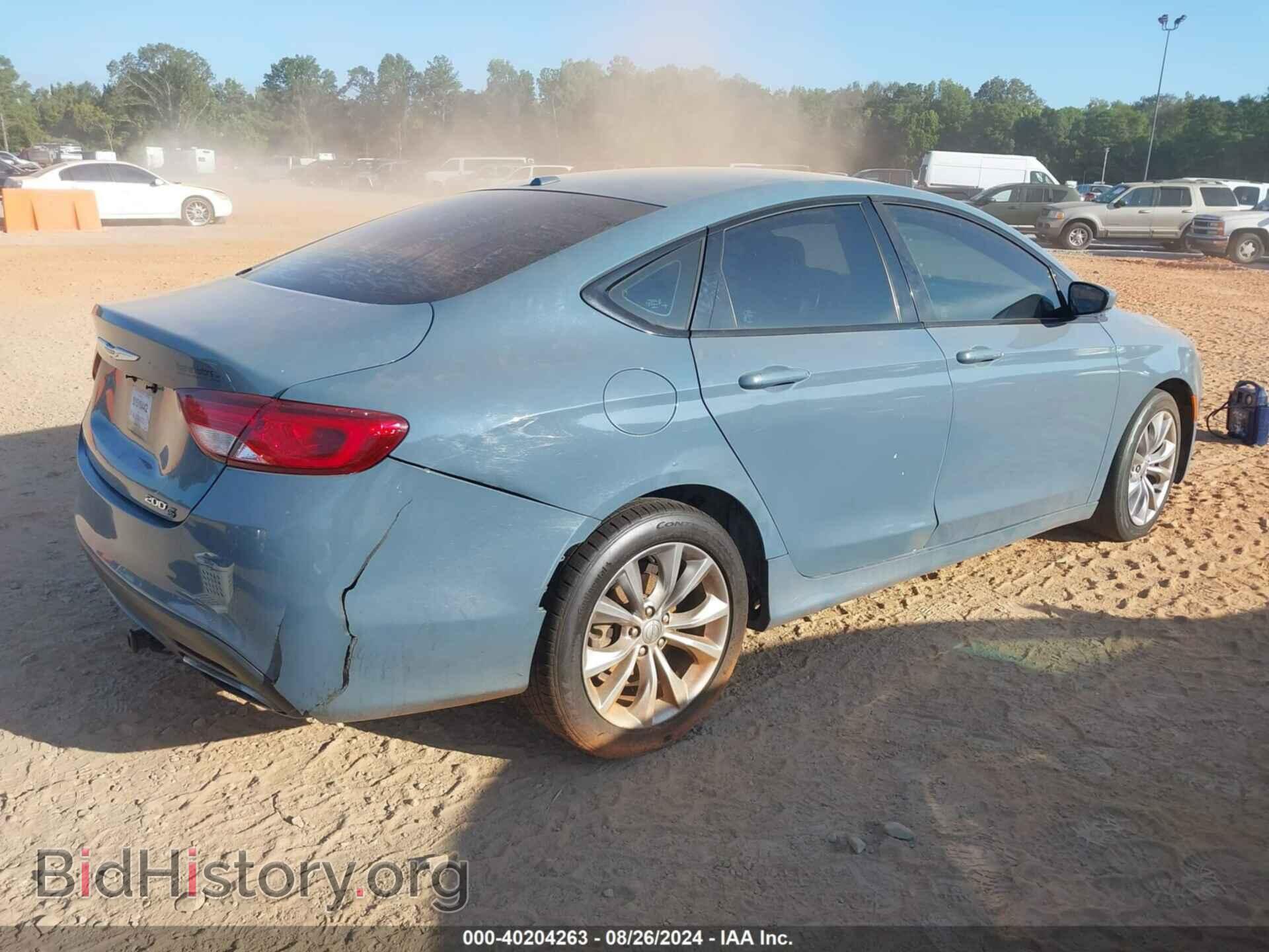 2015 CHRYSLER 200 - VIN: 1C3CCCBB6FN704739 - Фото 4