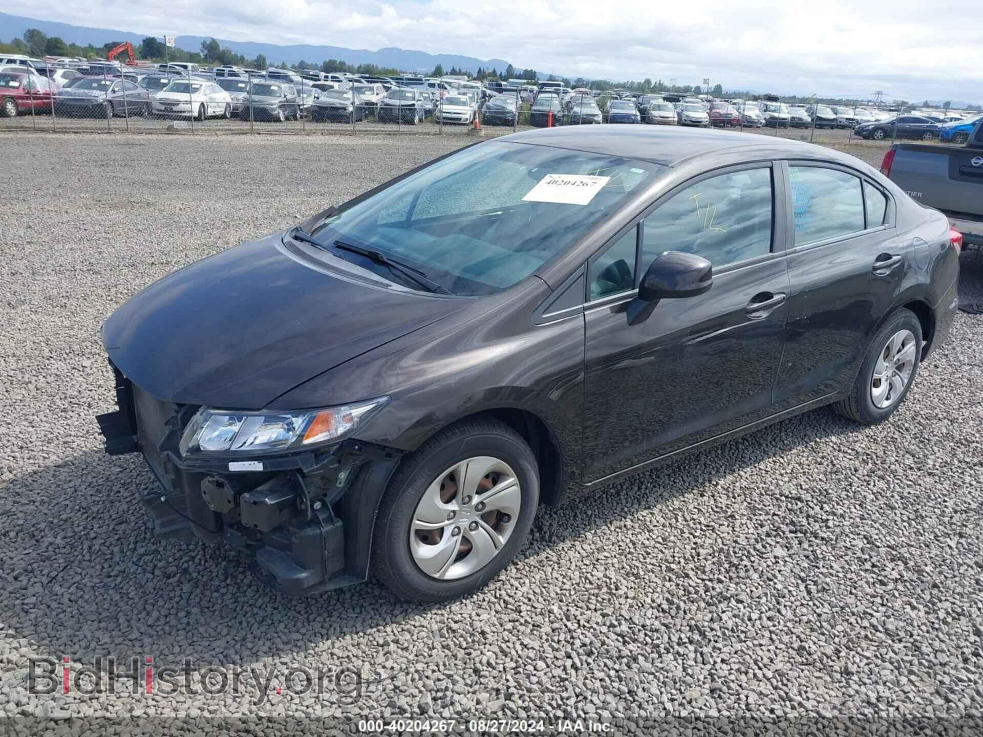 2013 HONDA CIVIC - VIN: 19XFB2F53DE219776 - Фото 2