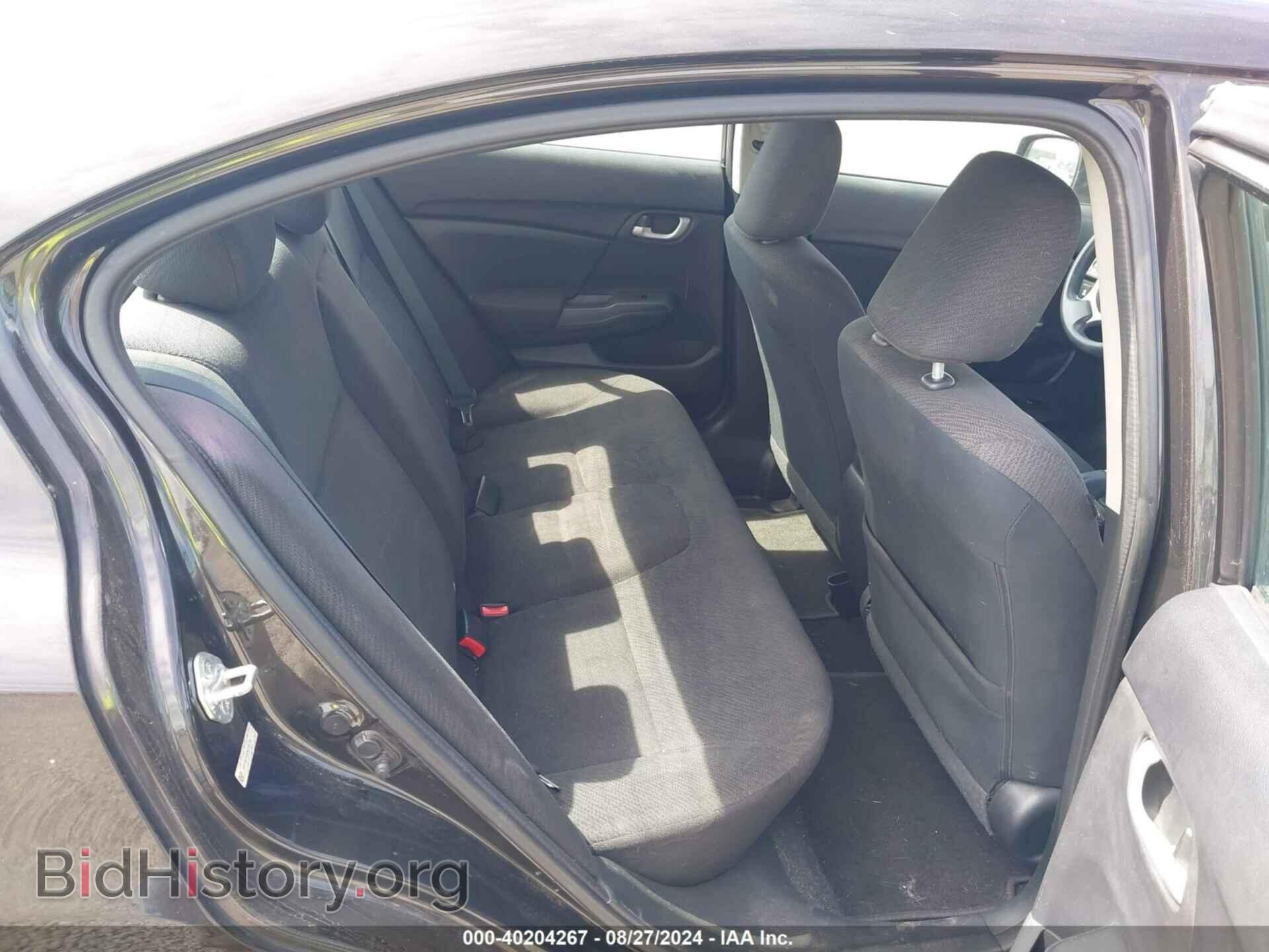 2013 HONDA CIVIC - VIN: 19XFB2F53DE219776 - Фото 8