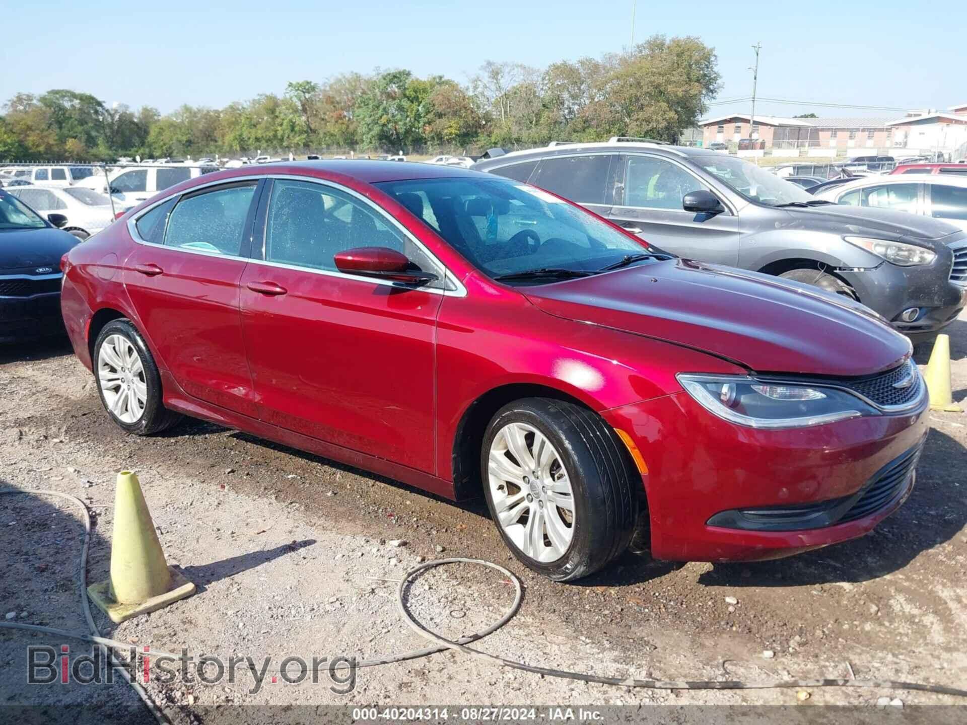 Фотография 1C3CCCFB9FN592531 - CHRYSLER 200 2015