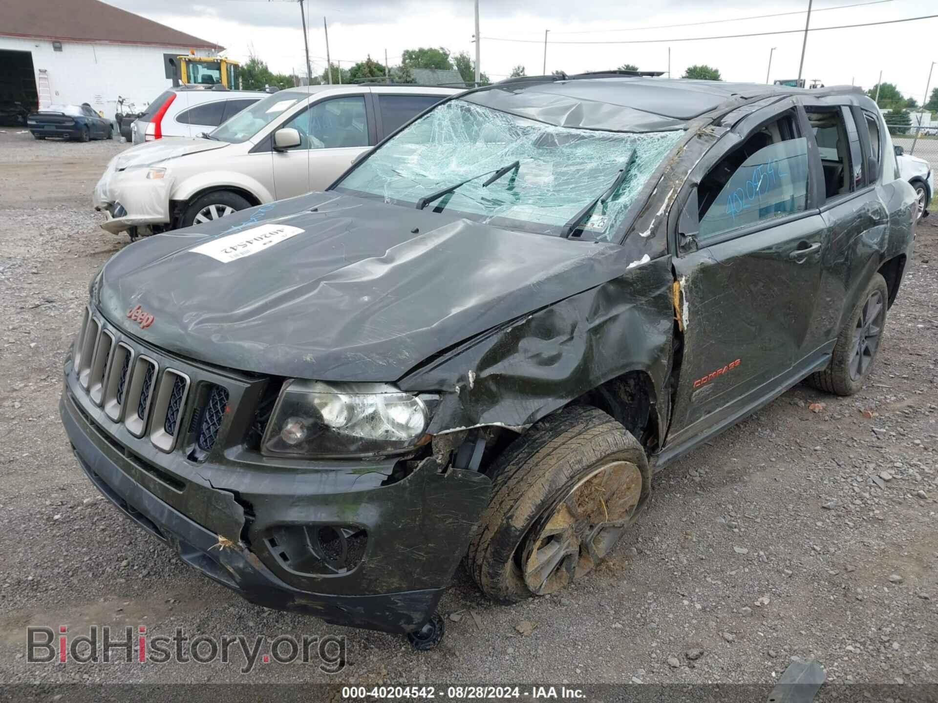 2016 JEEP COMPASS - VIN: 1C4NJDBB1GD809924 - Фото 2