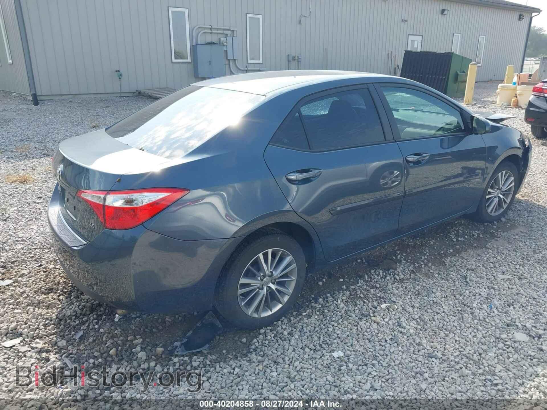 2015 TOYOTA COROLLA - VIN: 2T1BURHE9FC337461 - Фото 4