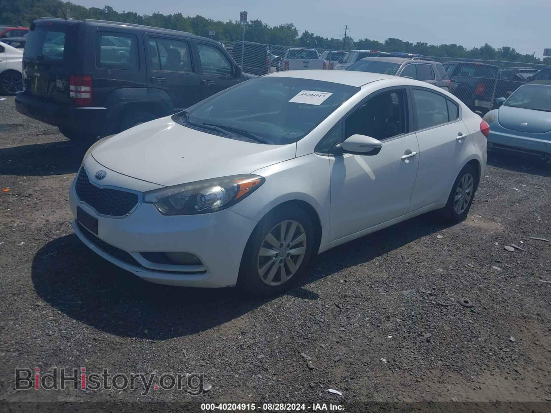 2014 KIA FORTE - VIN: KNAFX4A85E5052524 - Фото 2