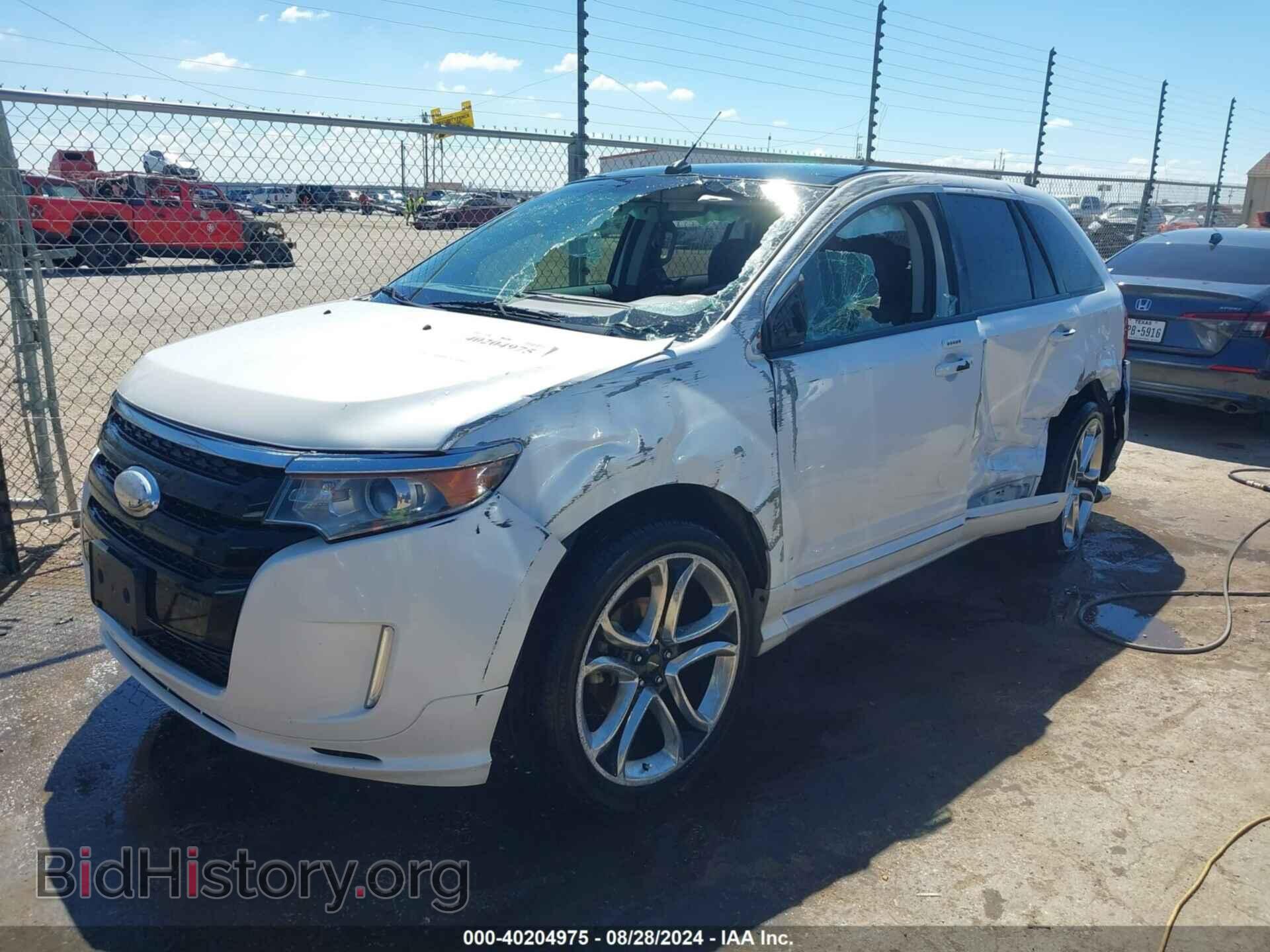 2014 FORD EDGE - VIN: 2FMDK3AK2EBA10253 - Photo 2